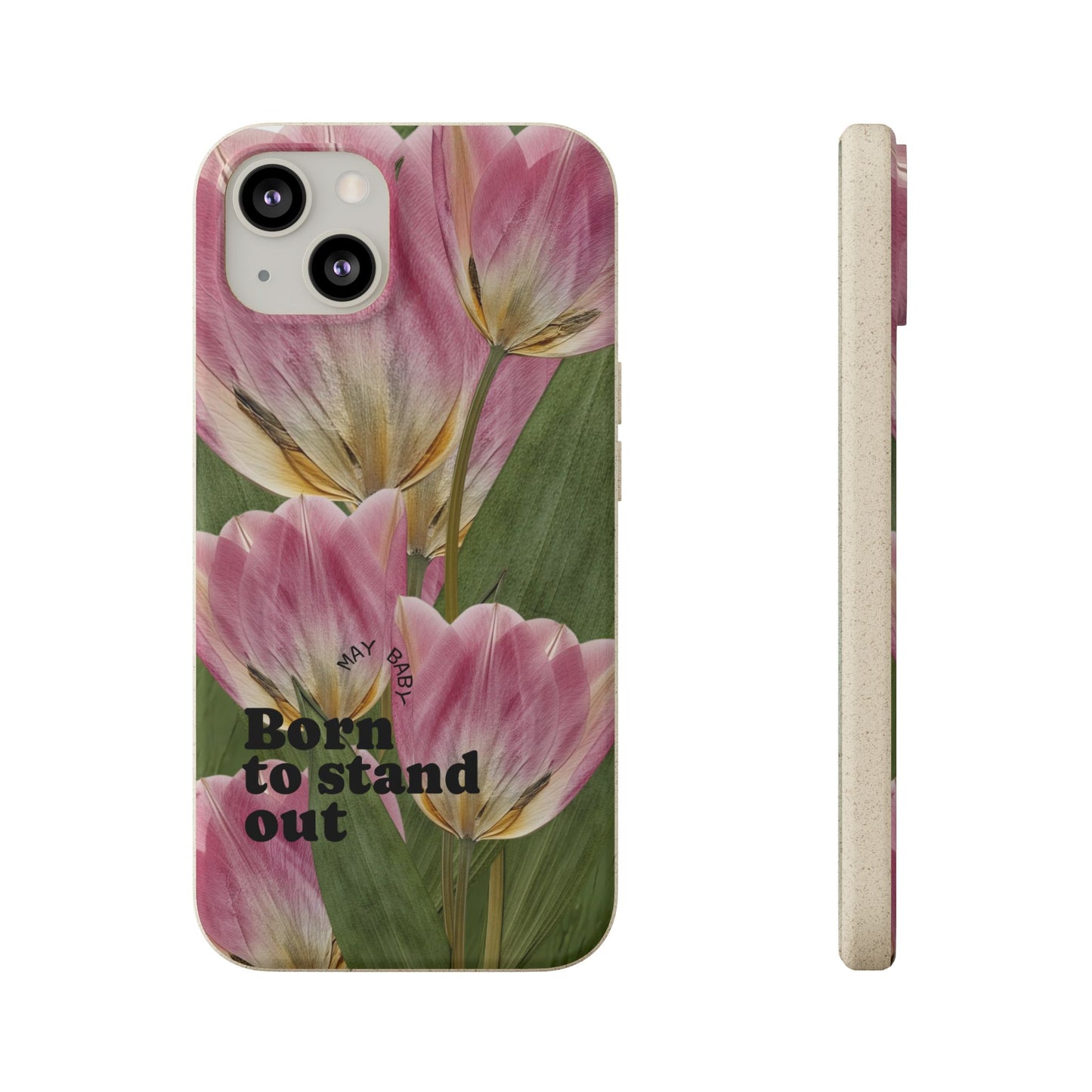 May Eco-friendly birth flower - Biodegradable case
