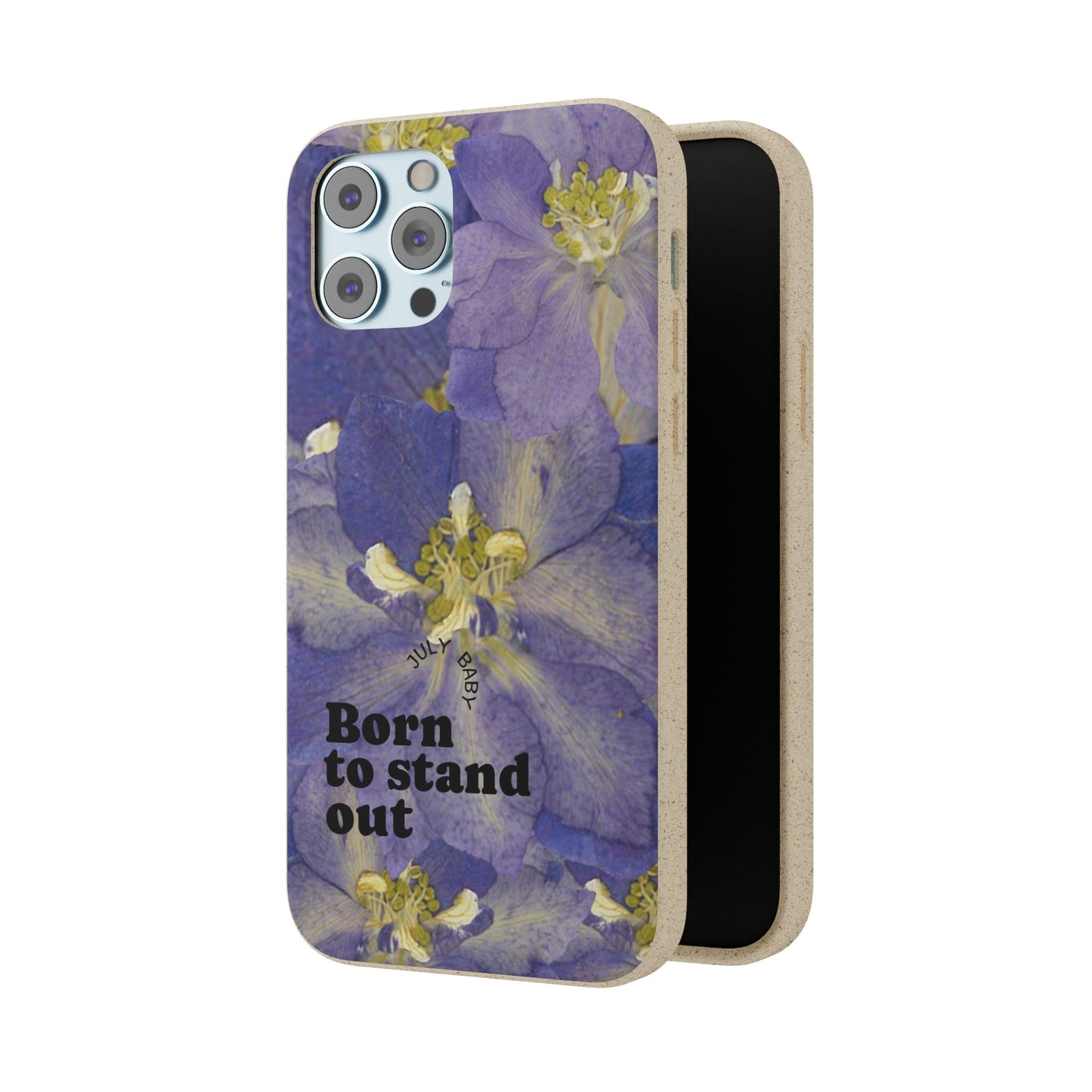 July Eco-friendly birth flower - Biodegradable case