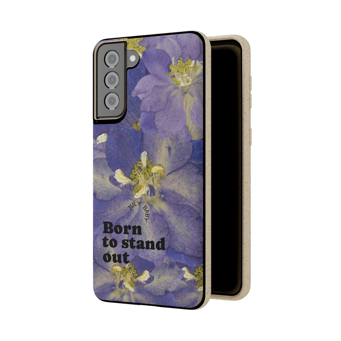 July Eco-friendly birth flower - Biodegradable case