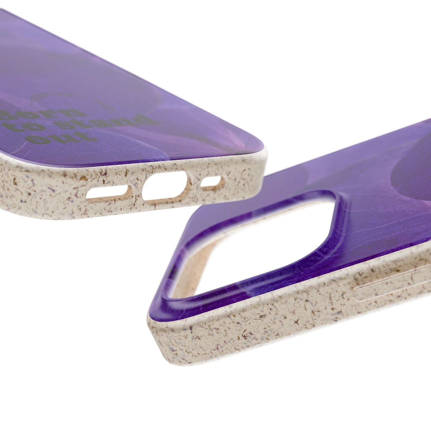 Eco-Friendly February birth flower - Biodegradable case
