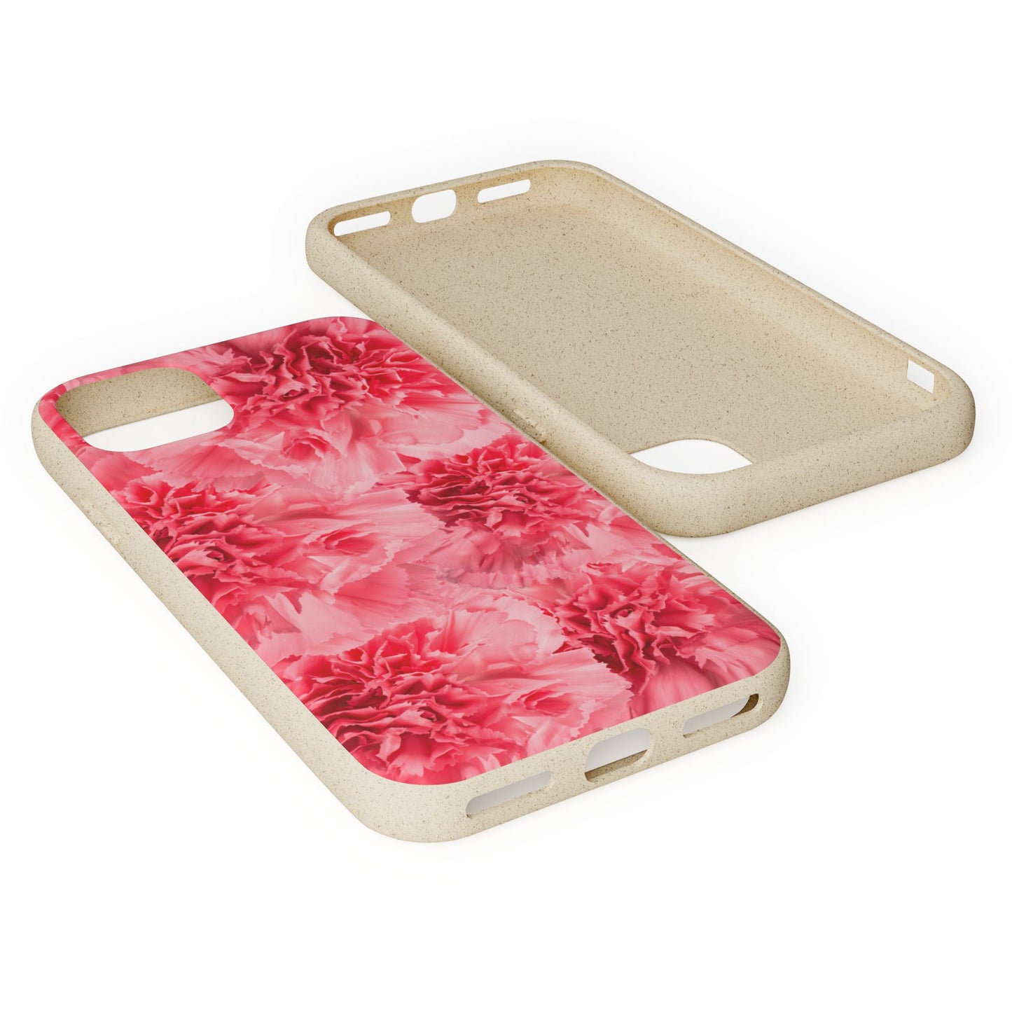 Carnation flower - Biodegradable case