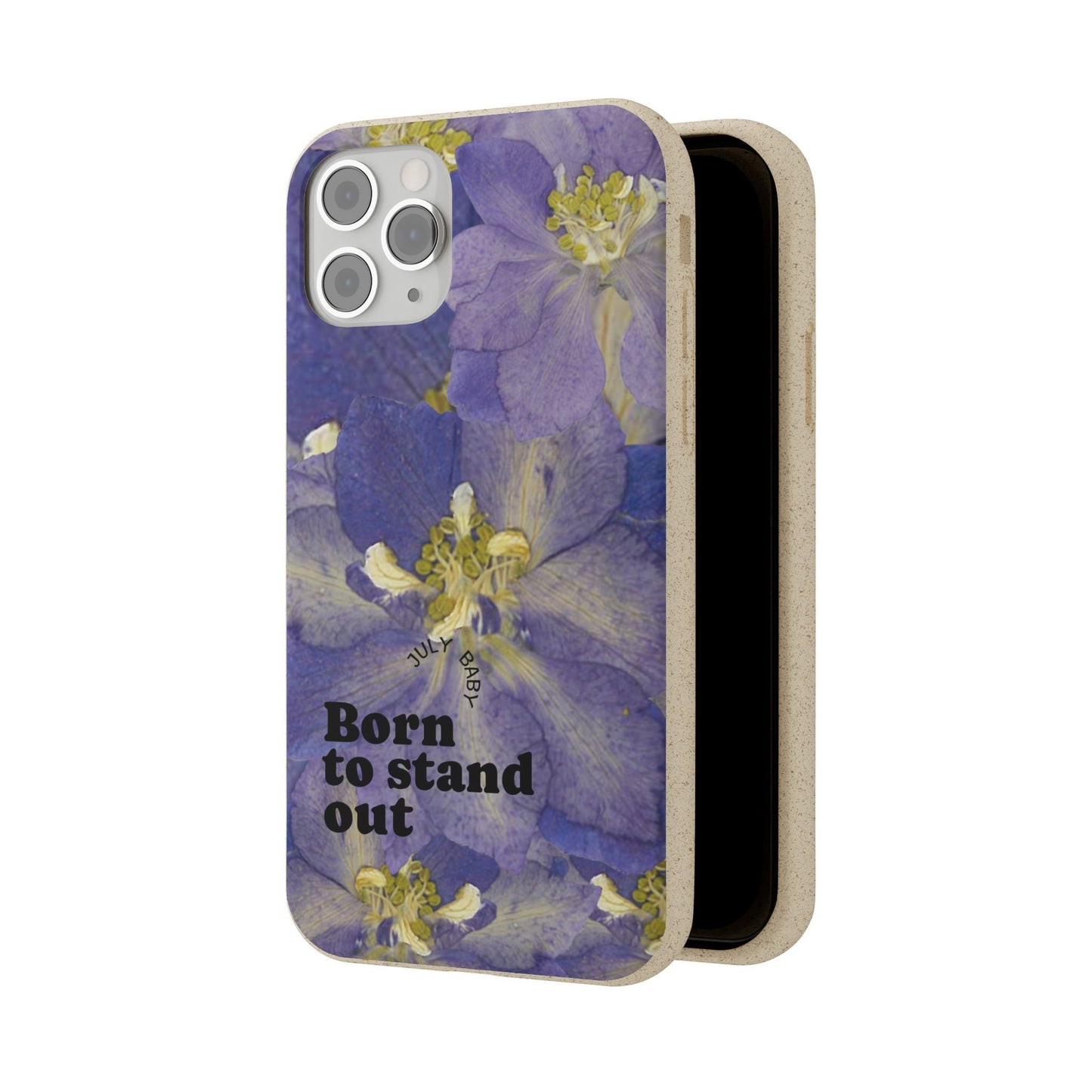 July Eco-friendly birth flower - Biodegradable case
