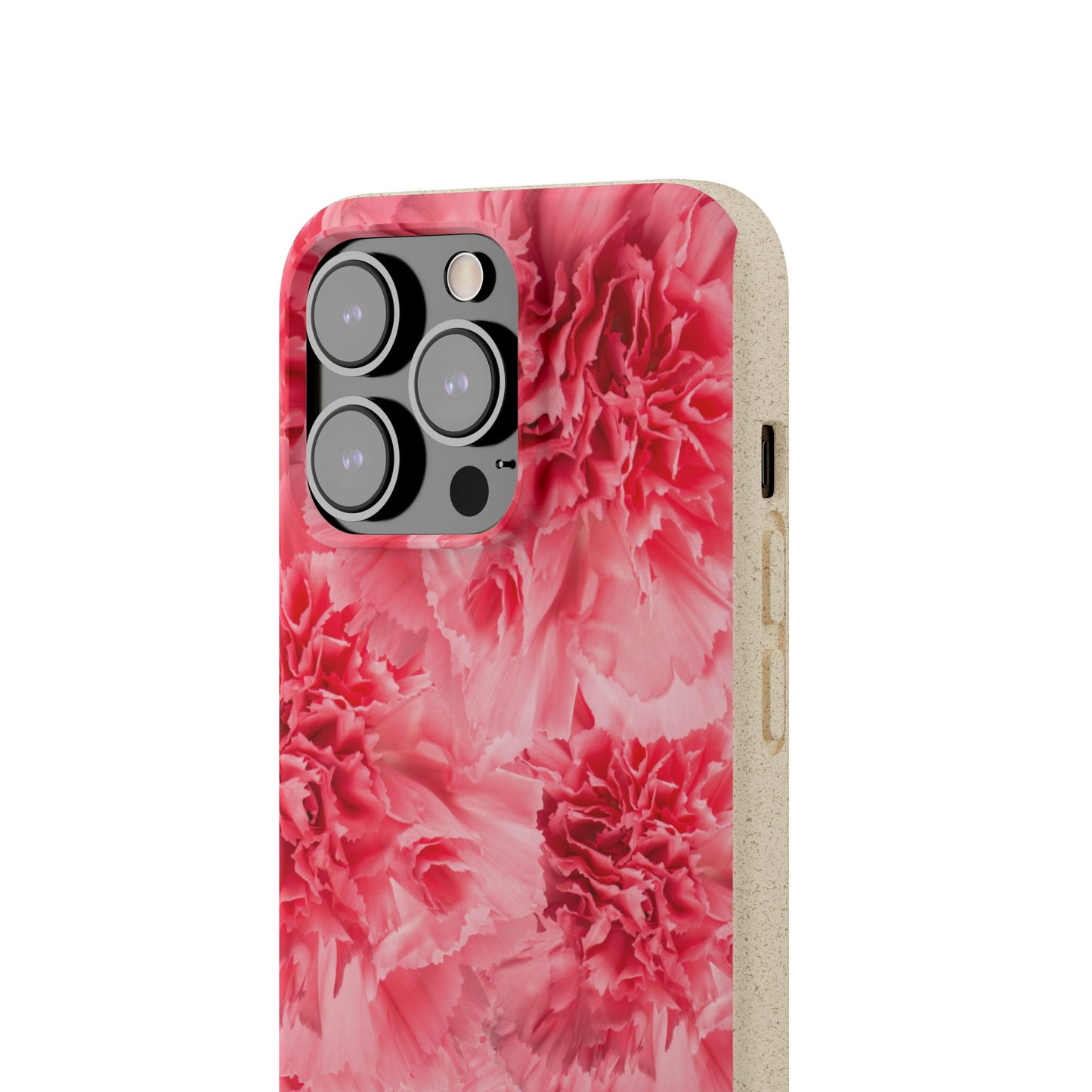 Carnation flower - Biodegradable case