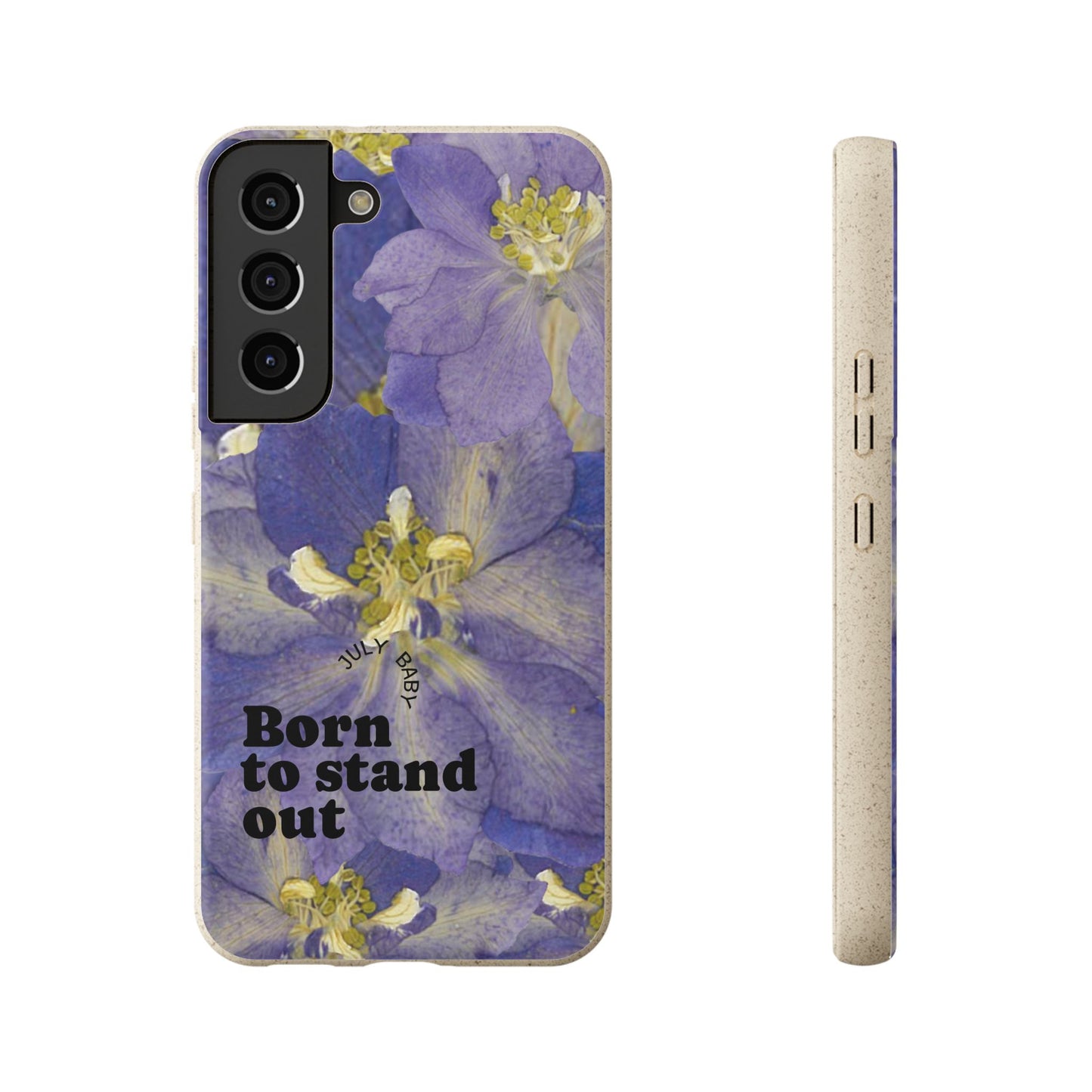 July Eco-friendly birth flower - Biodegradable case
