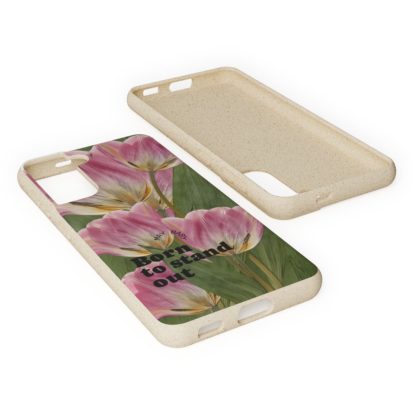 May Eco-friendly birth flower - Biodegradable case