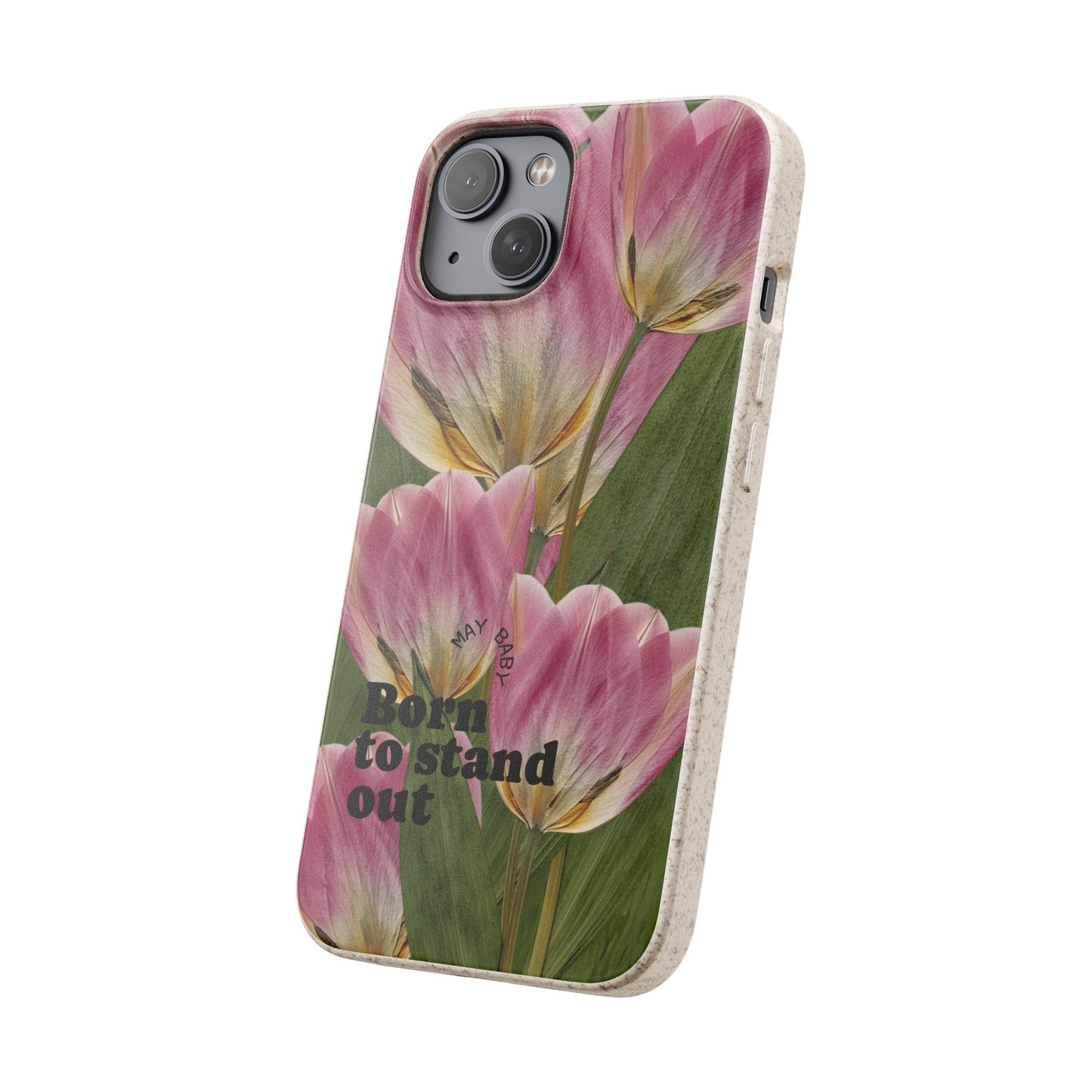 May Eco-friendly birth flower - Biodegradable case