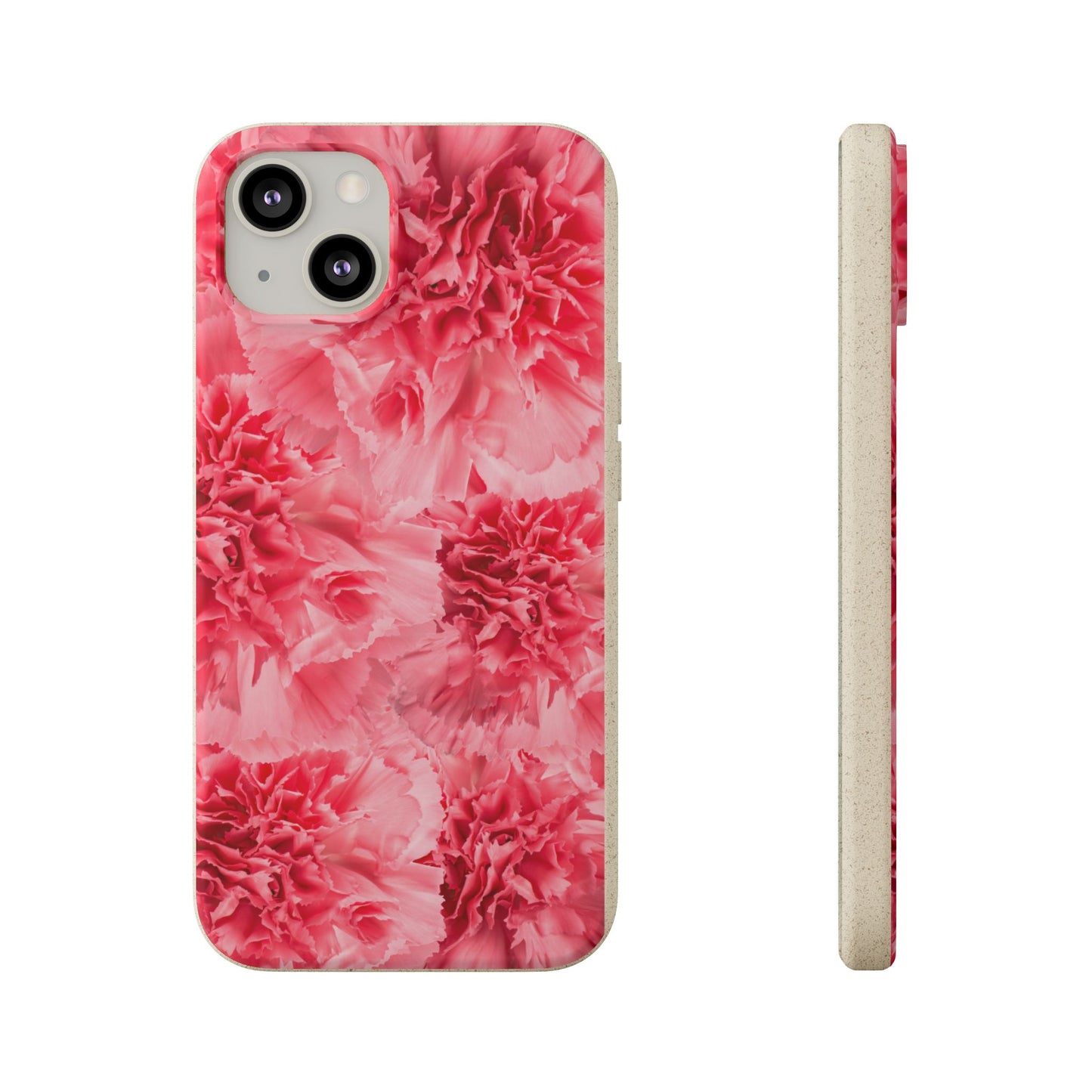Carnation flower - Biodegradable case