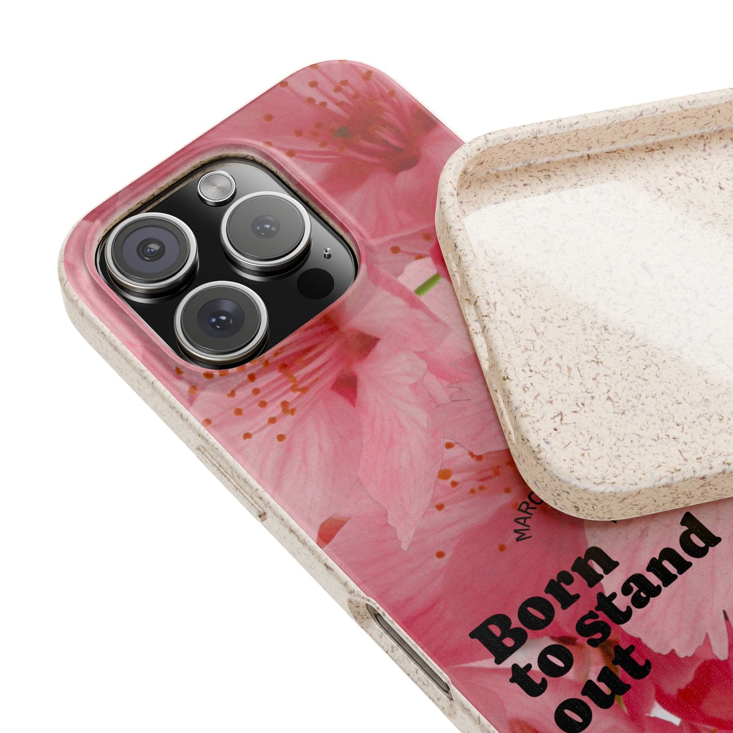 March Eco-friendly birth flower - Biodegradable case