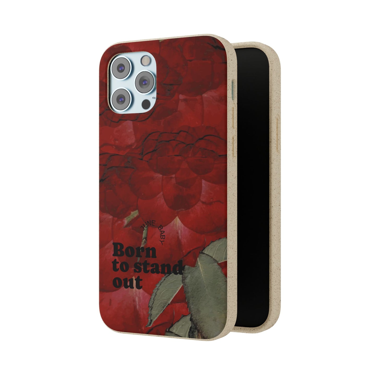 June Eco-friendly birth flower - Biodegradable case