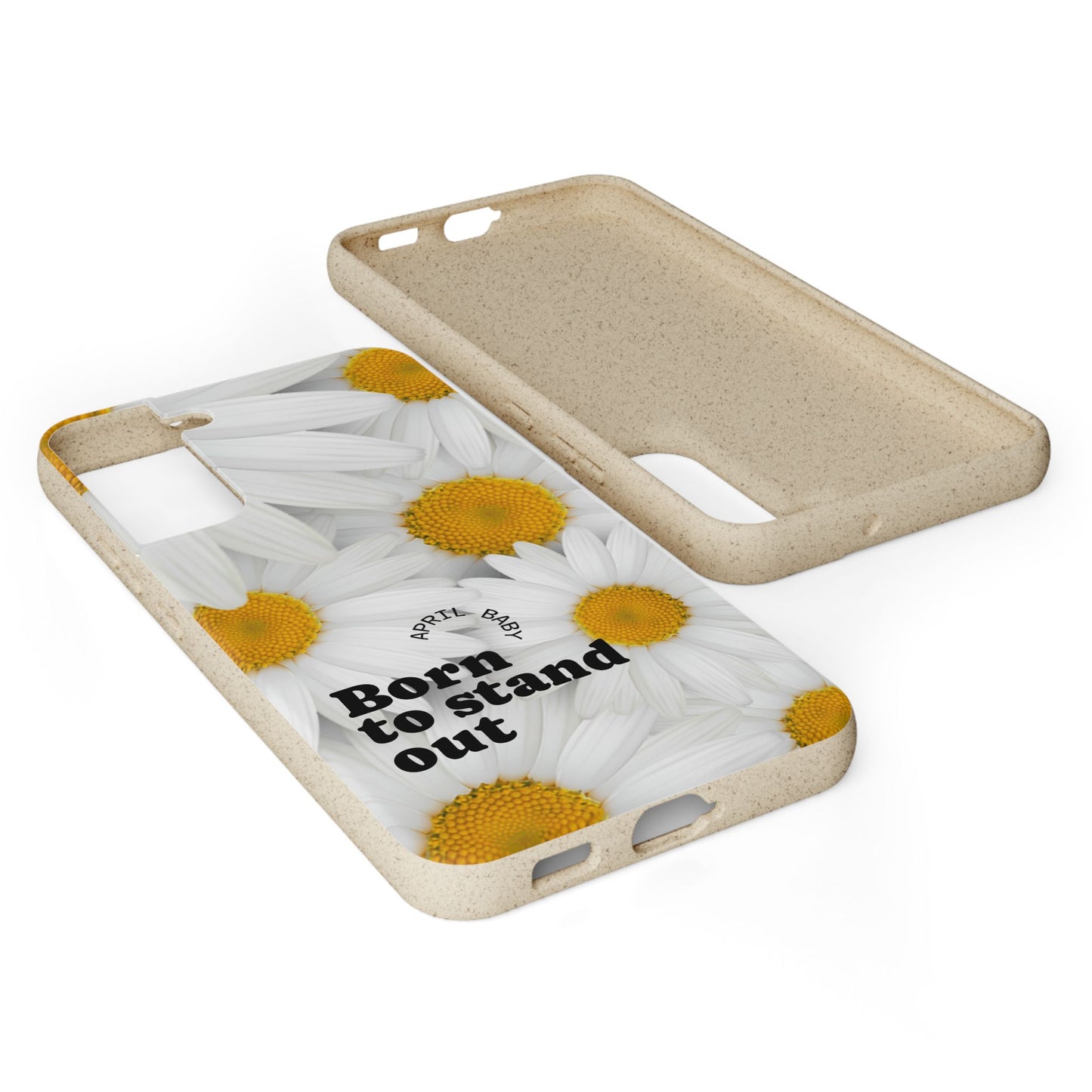 April Eco-friendly birth flower - Biodegradable case