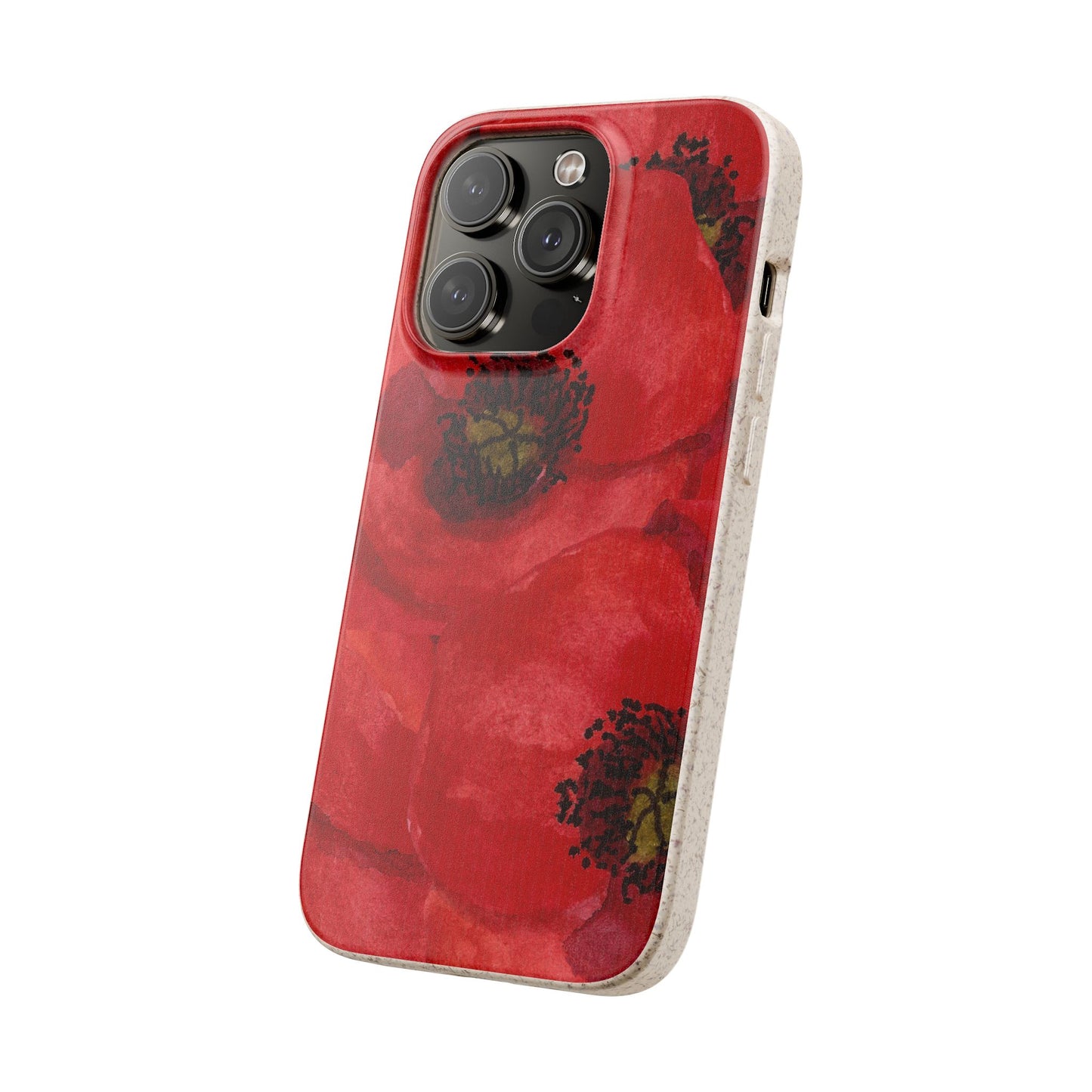 Poppy flower - Biodegradable case