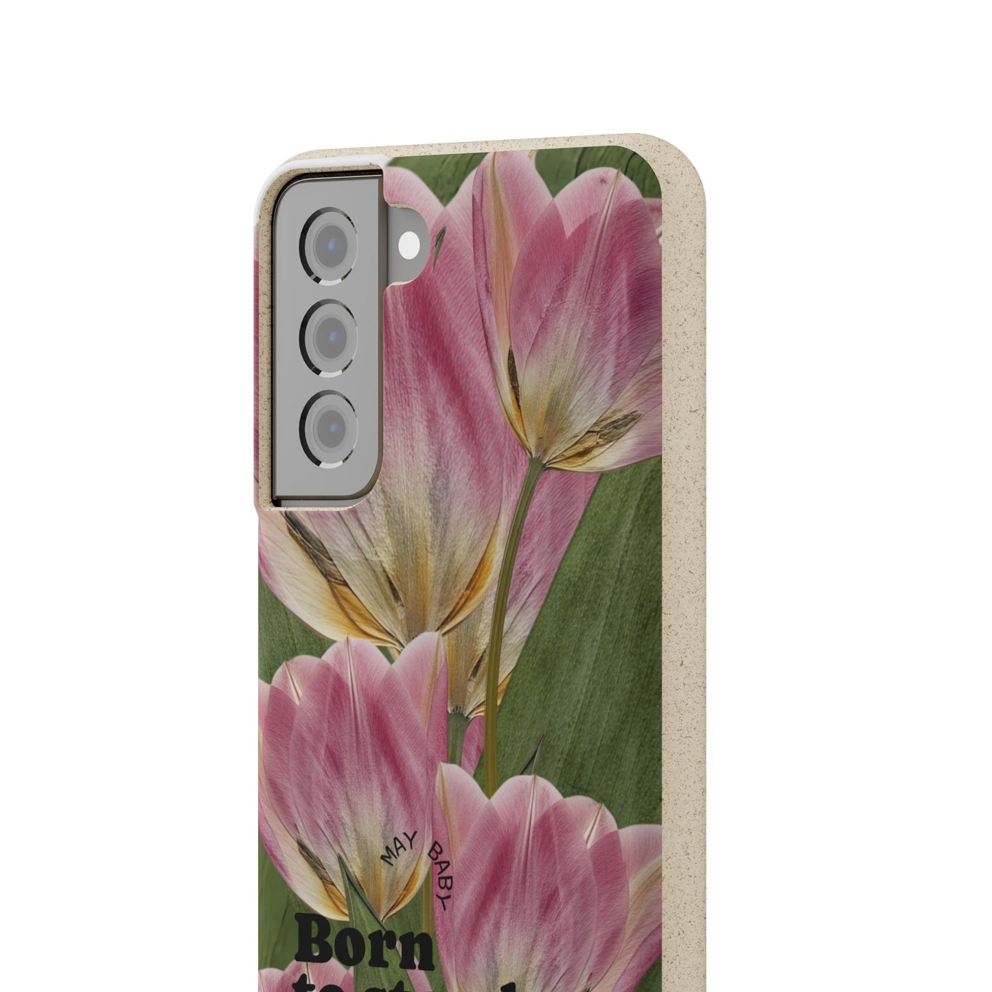 May Eco-friendly birth flower - Biodegradable case