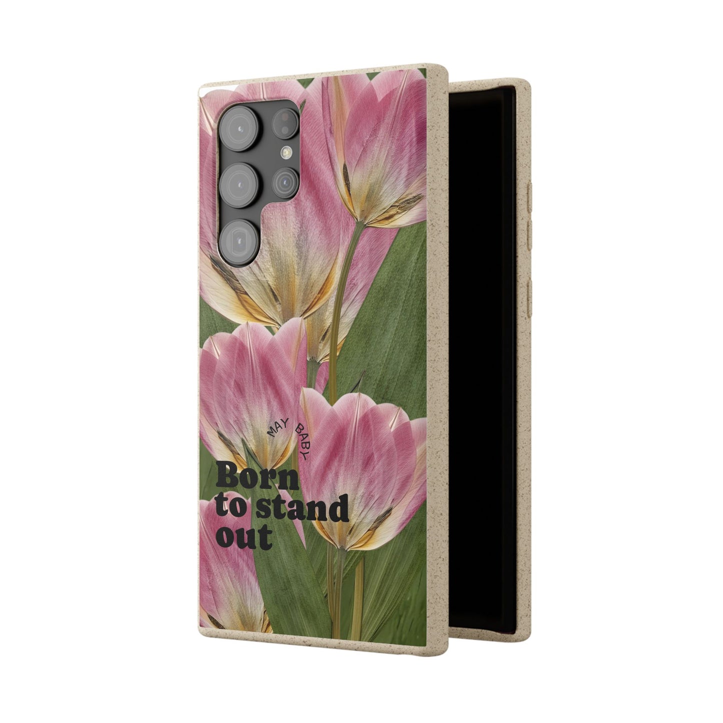 May Eco-friendly birth flower - Biodegradable case
