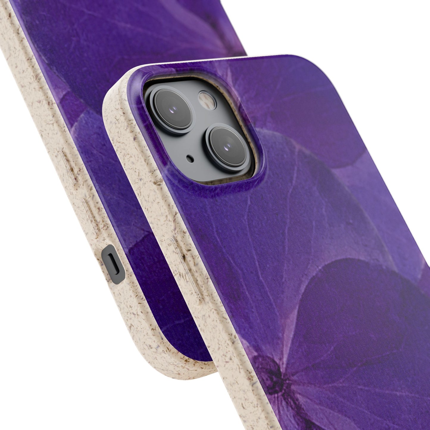 Eco-Friendly February birth flower - Biodegradable case