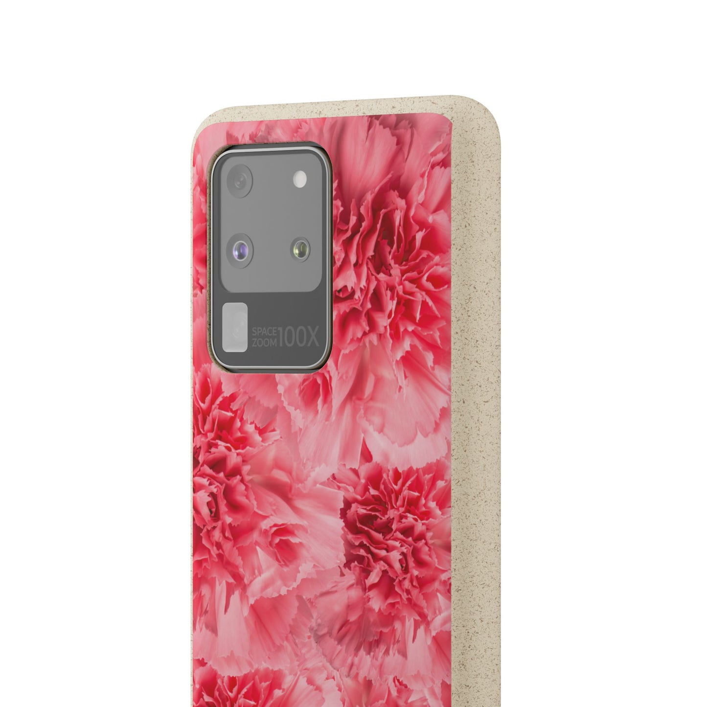 Carnation flower - Biodegradable case