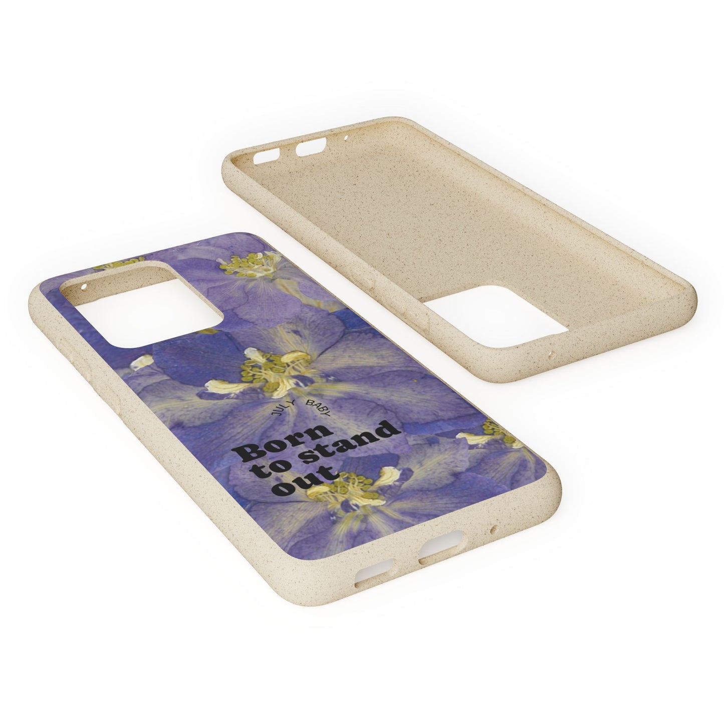 July Eco-friendly birth flower - Biodegradable case