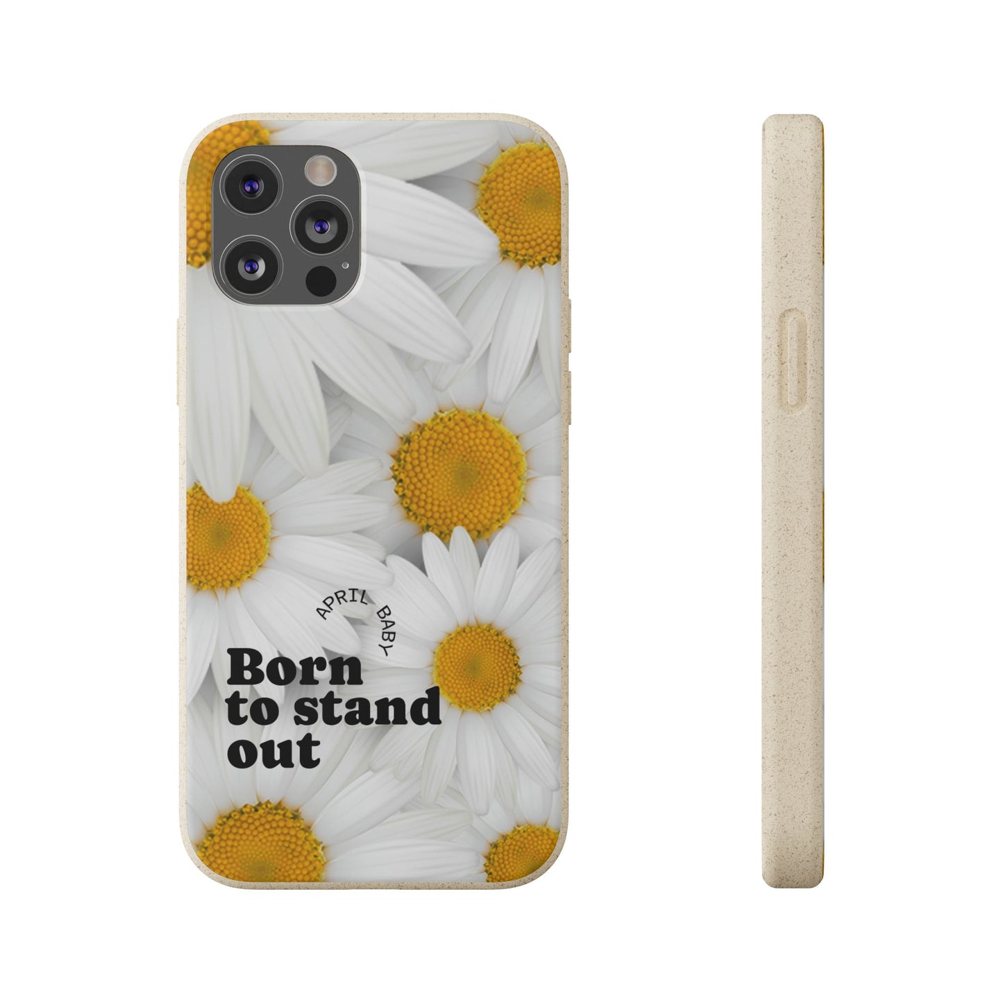 April Eco-friendly birth flower - Biodegradable case