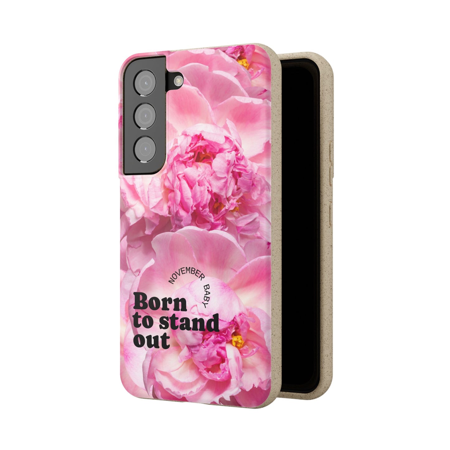 November Eco-friendly birth flower - Biodegradable case