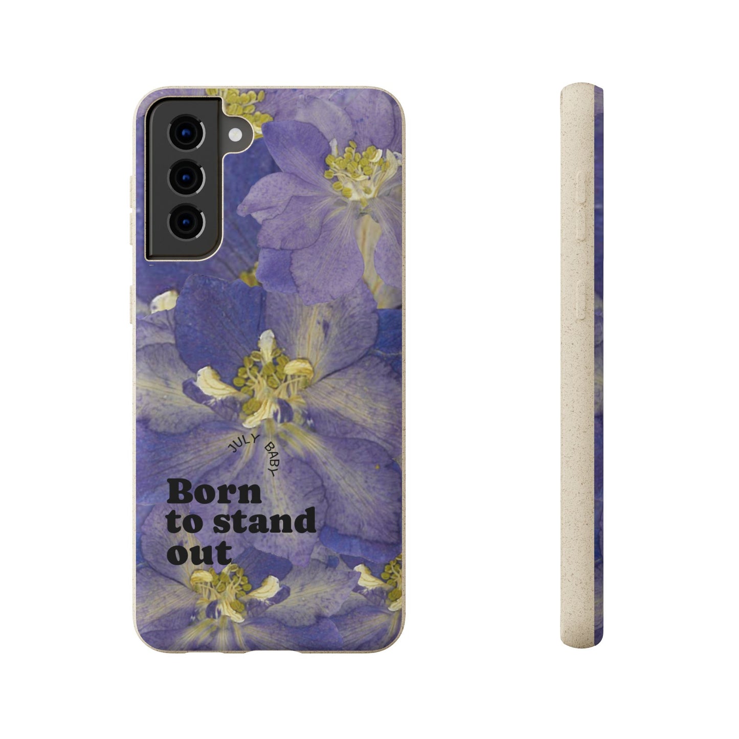 July Eco-friendly birth flower - Biodegradable case