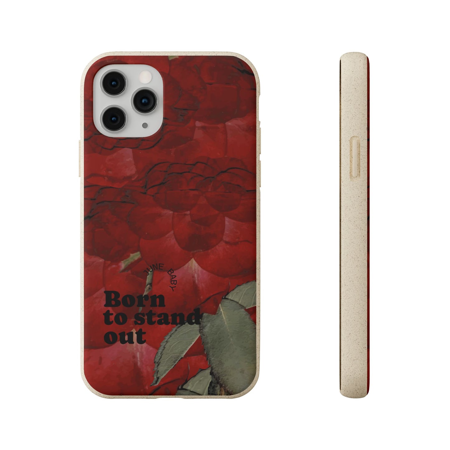 June Eco-friendly birth flower - Biodegradable case