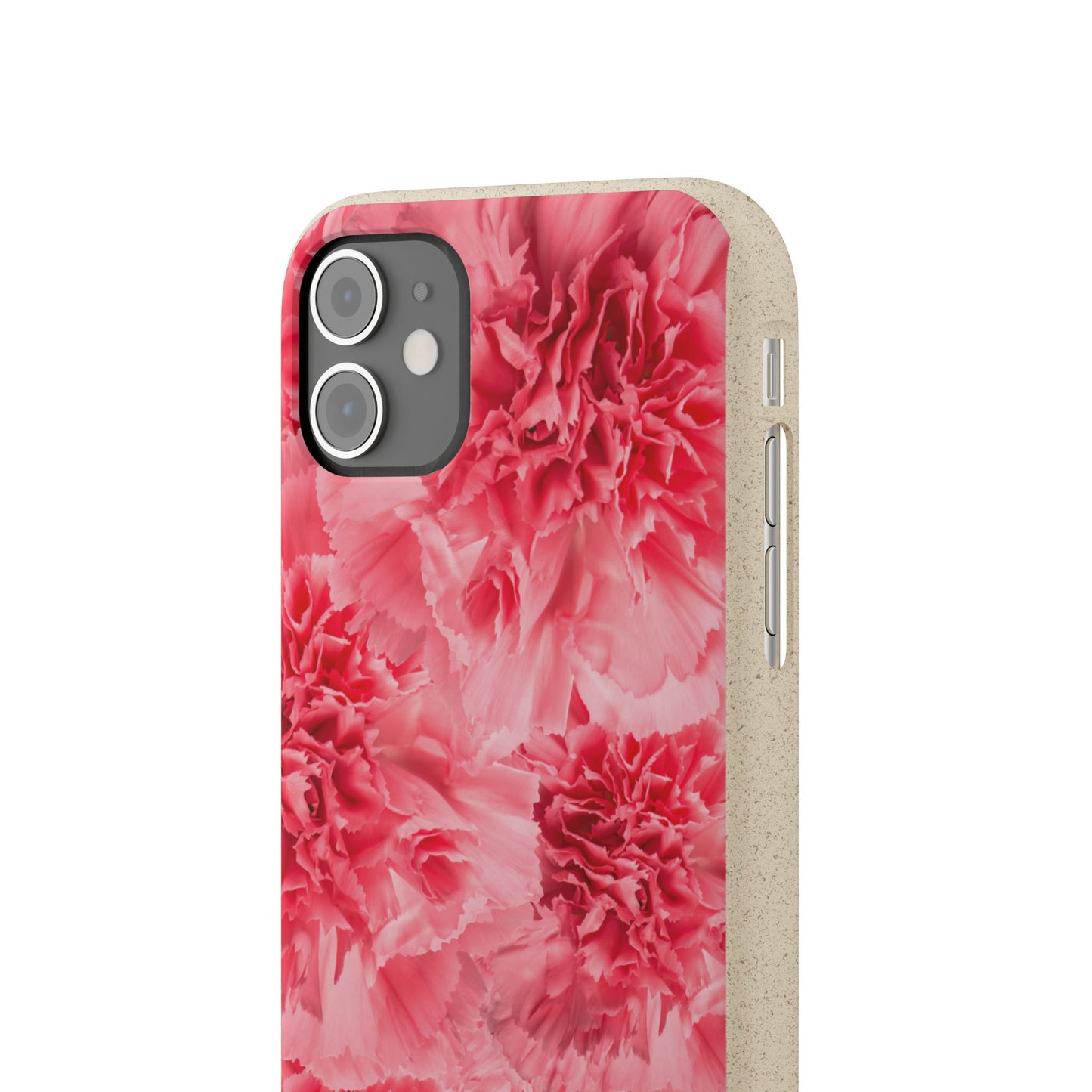 Carnation flower - Biodegradable case