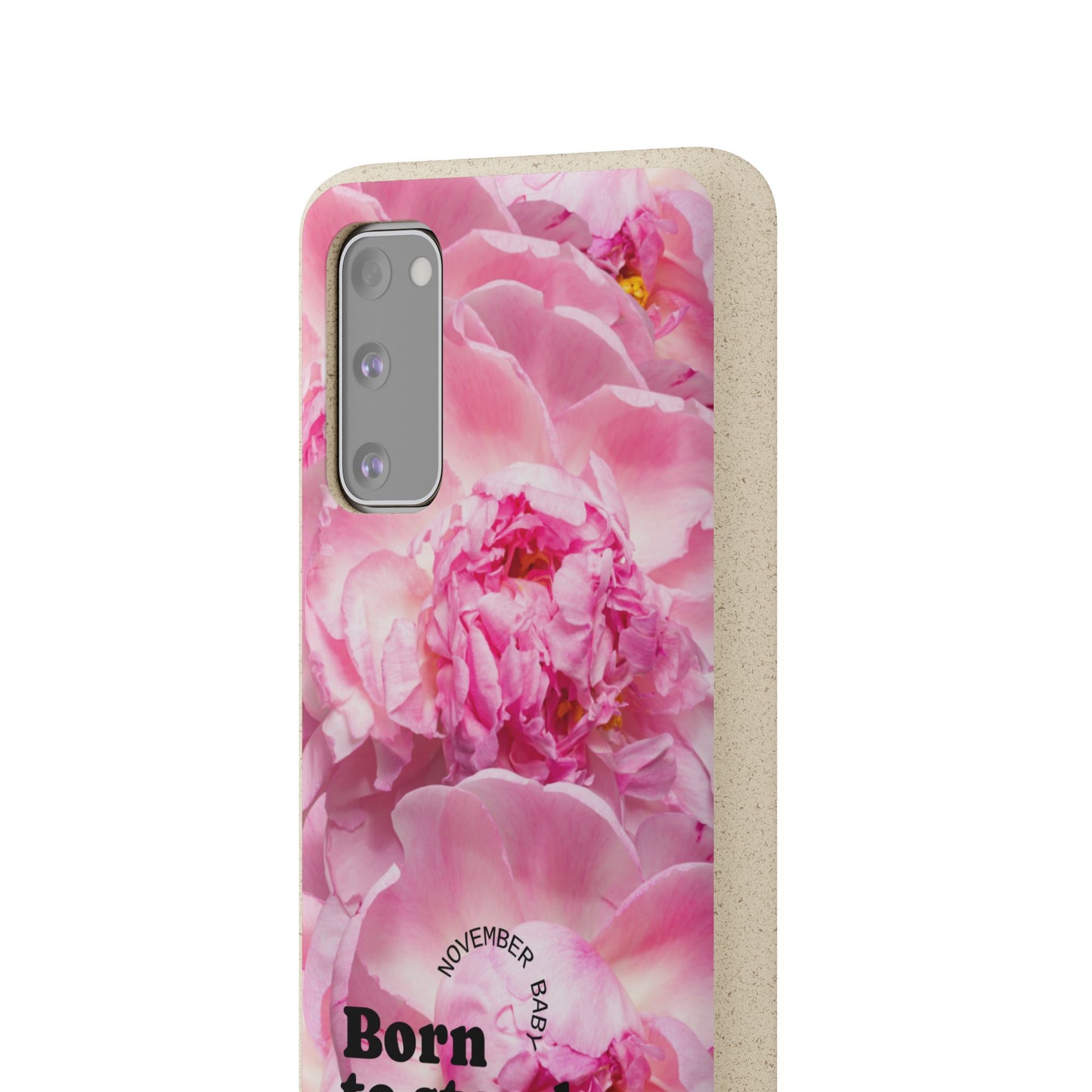 November Eco-friendly birth flower - Biodegradable case