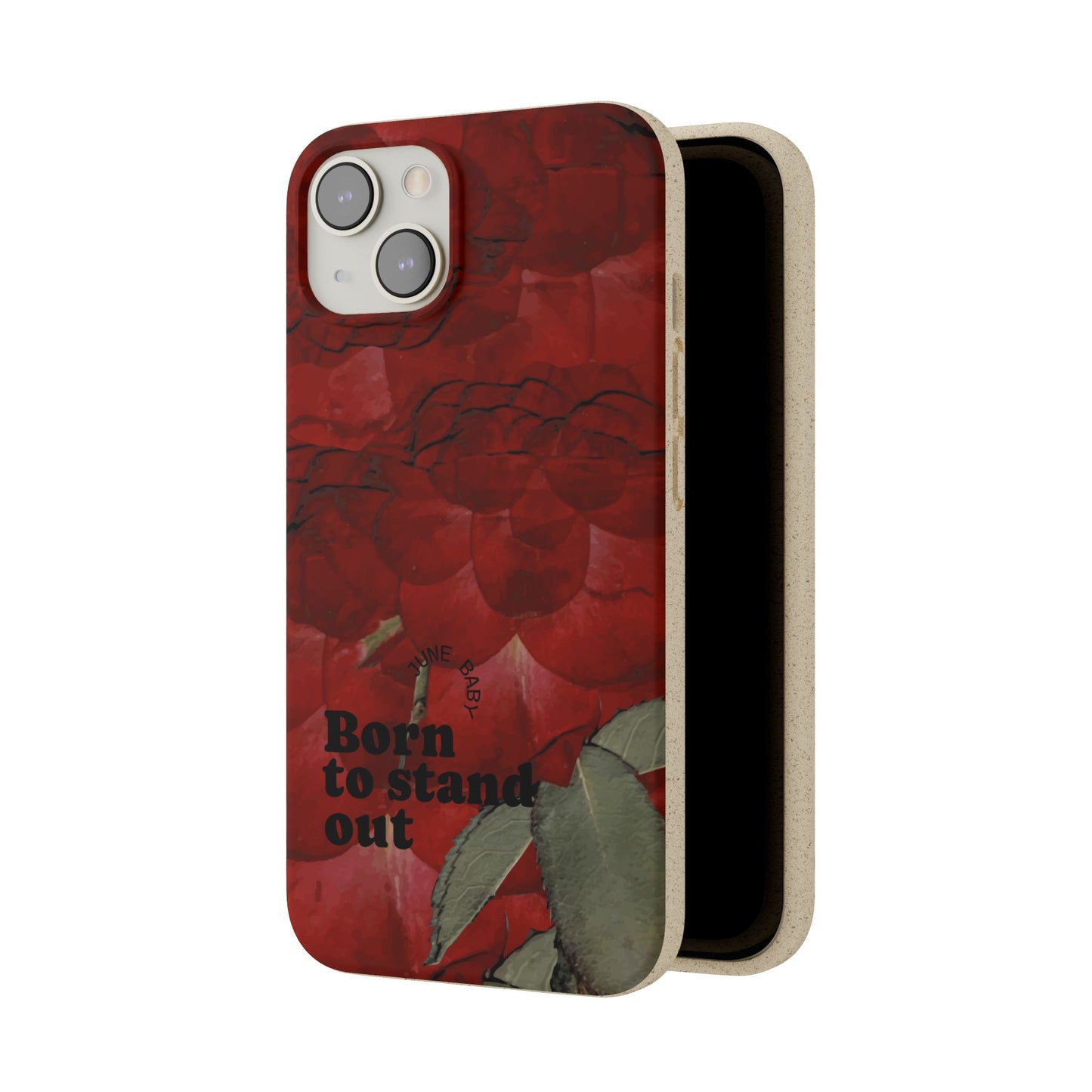 June Eco-friendly birth flower - Biodegradable case