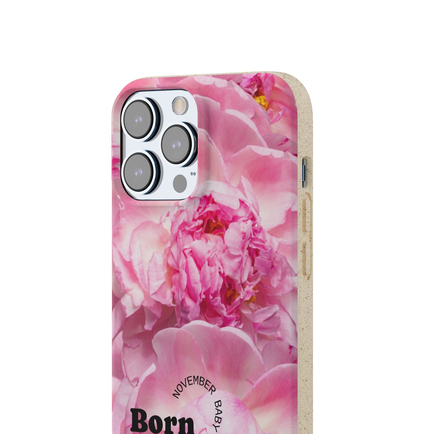 November Eco-friendly birth flower - Biodegradable case
