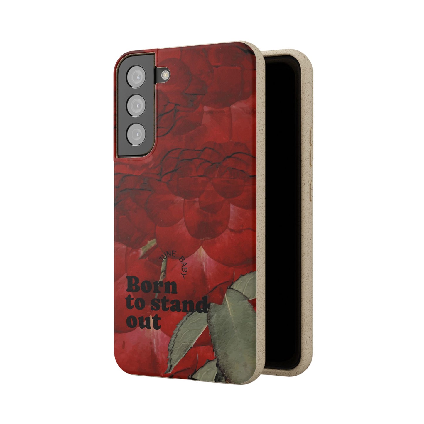 June Eco-friendly birth flower - Biodegradable case