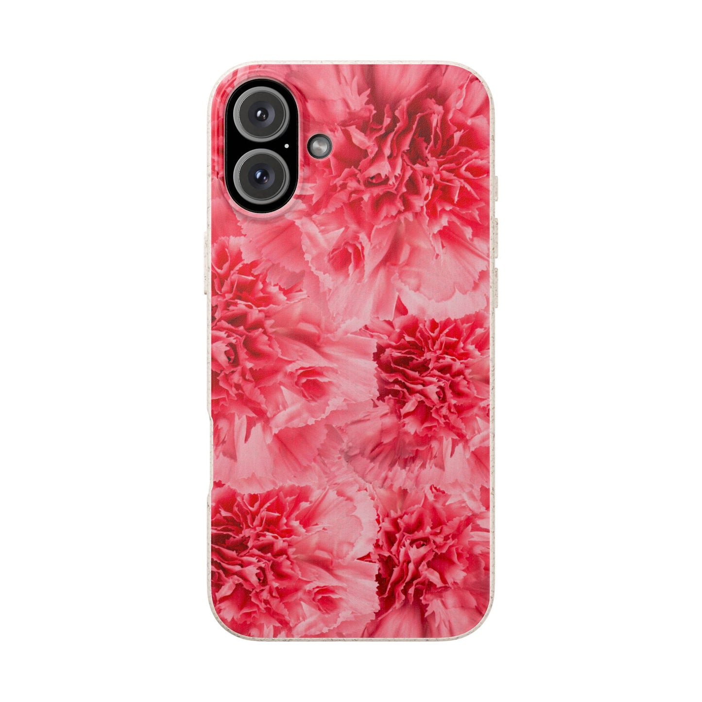 Carnation flower - Biodegradable case