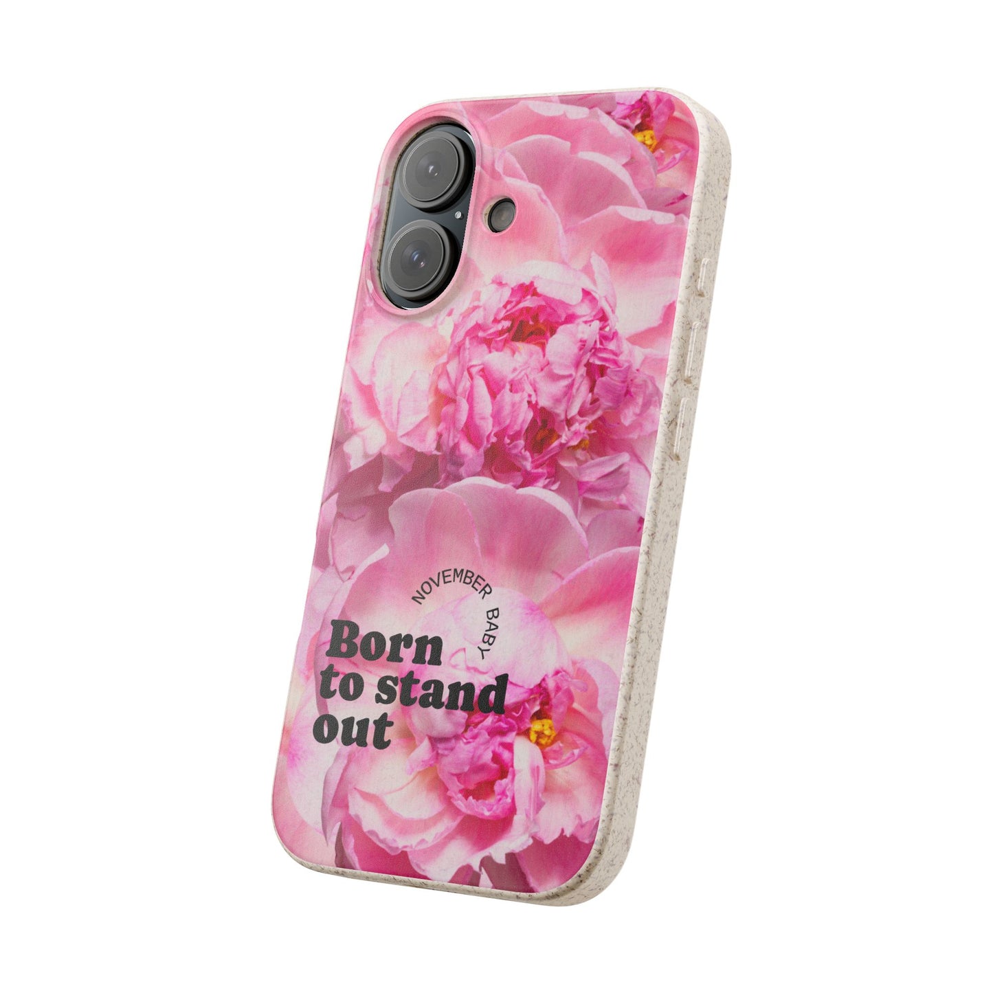 November Eco-friendly birth flower - Biodegradable case