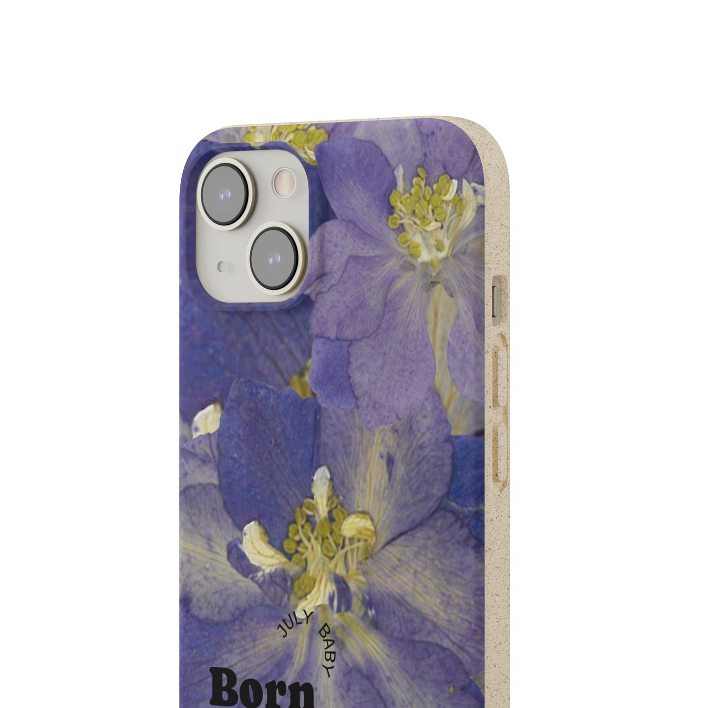 July Eco-friendly birth flower - Biodegradable case