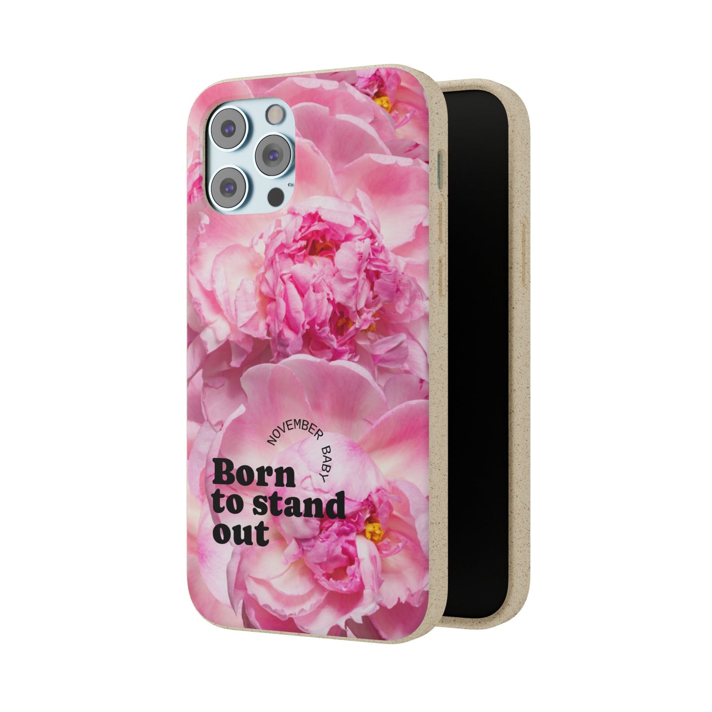 November Eco-friendly birth flower - Biodegradable case