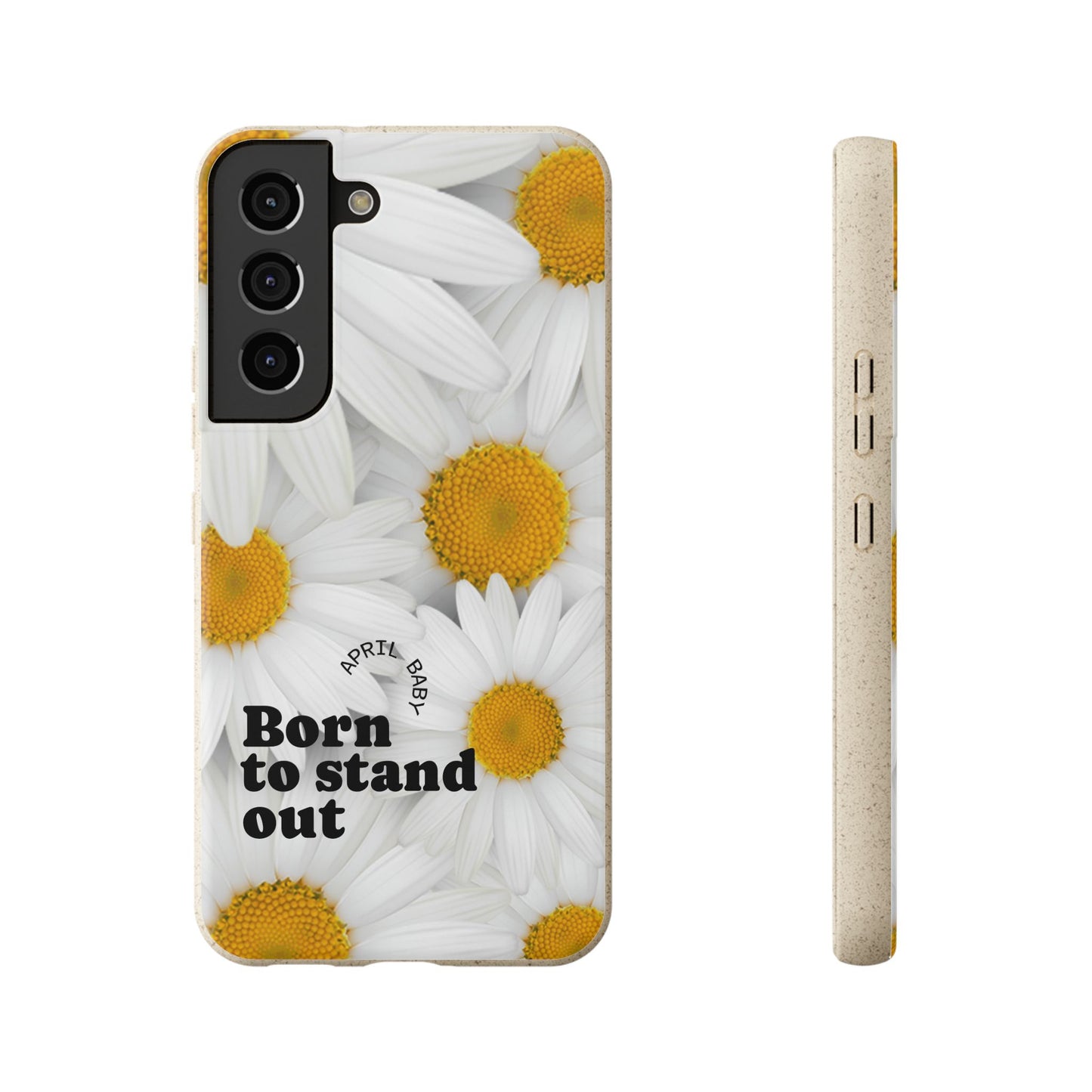 April Eco-friendly birth flower - Biodegradable case