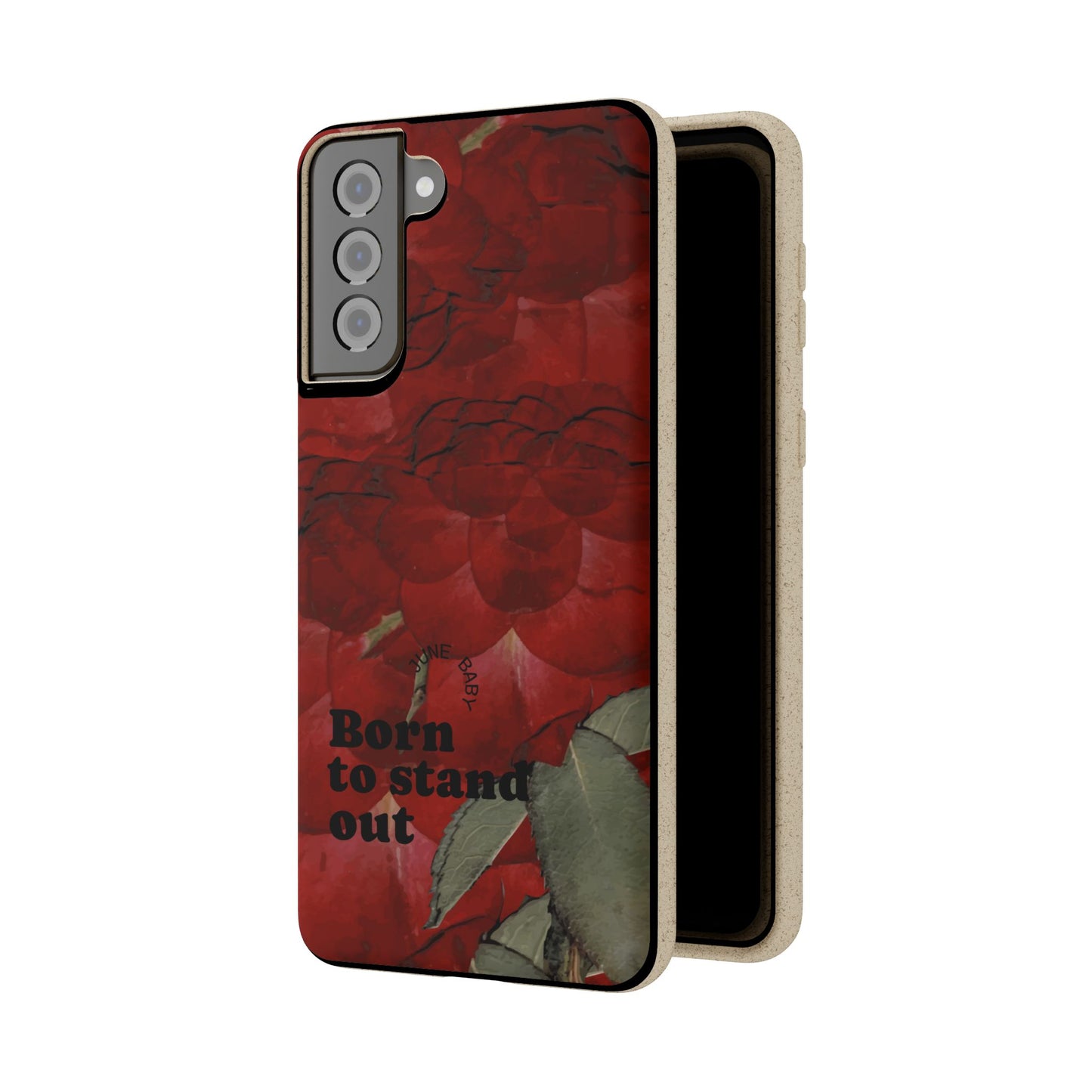 June Eco-friendly birth flower - Biodegradable case