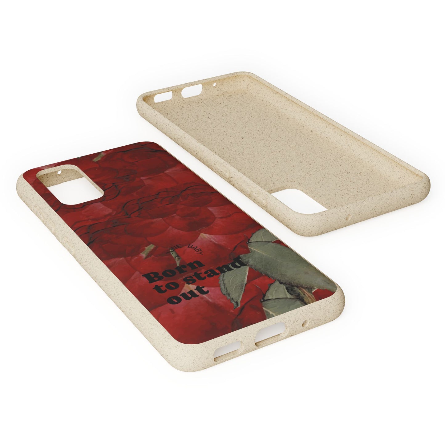 June Eco-friendly birth flower - Biodegradable case
