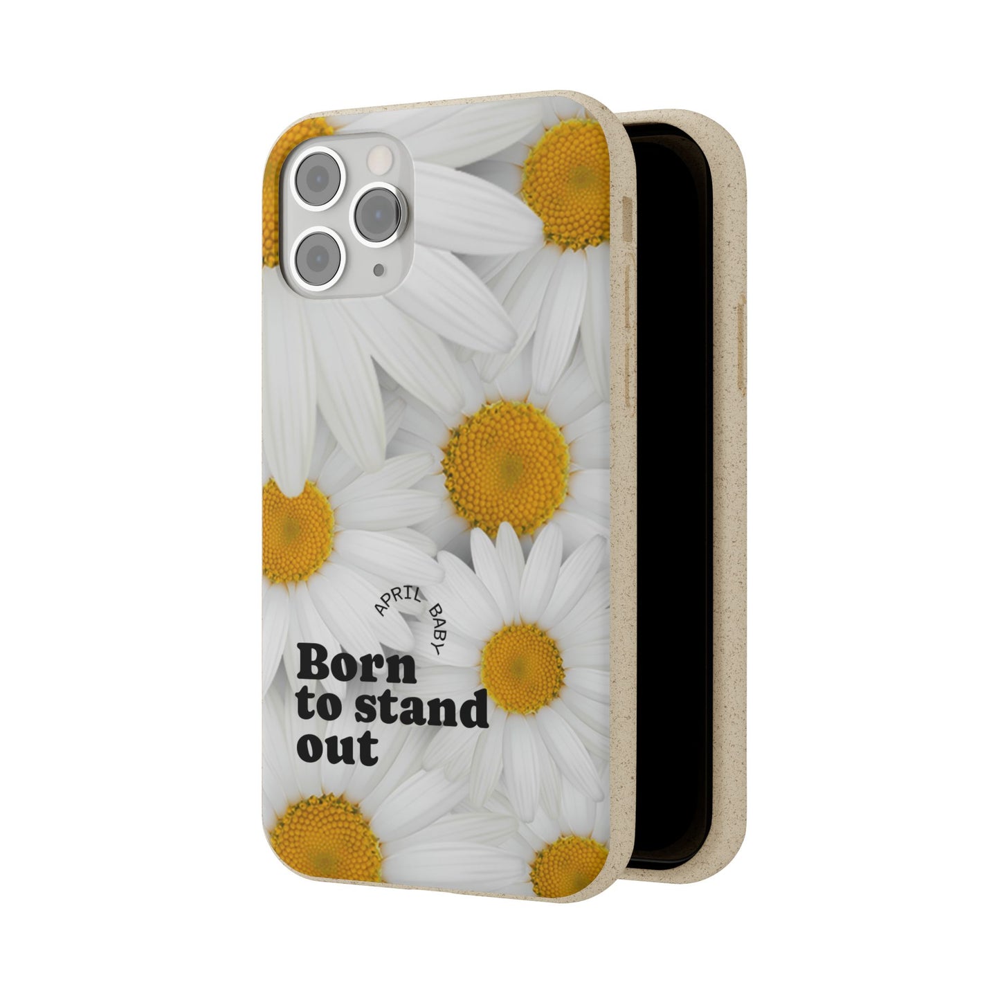 April Eco-friendly birth flower - Biodegradable case