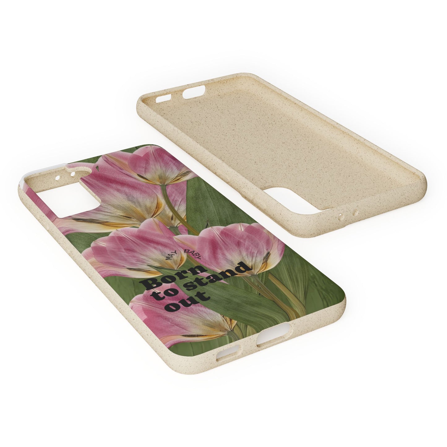 May Eco-friendly birth flower - Biodegradable case