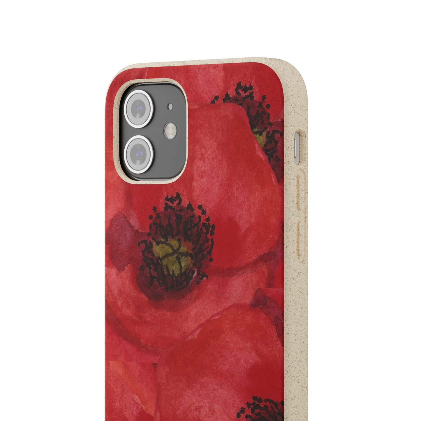 Poppy flower - Biodegradable case
