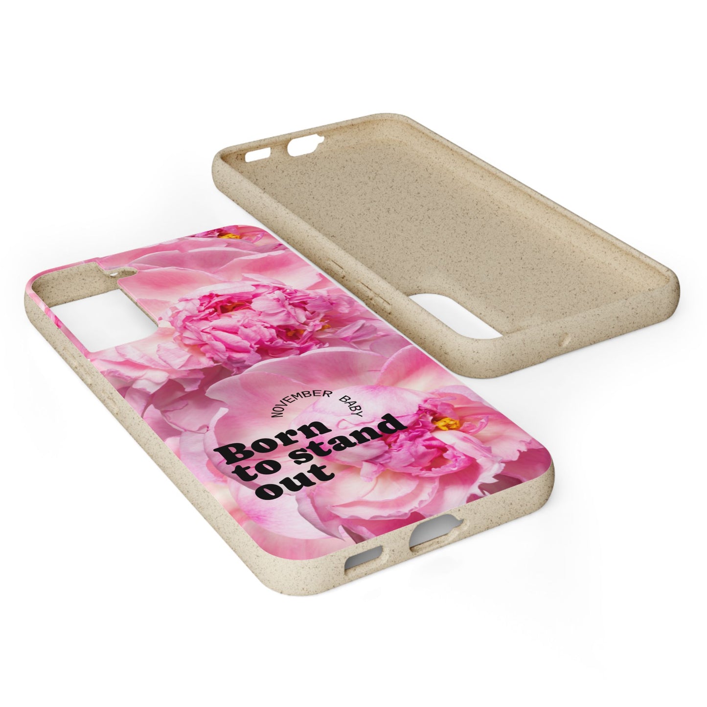 November Eco-friendly birth flower - Biodegradable case