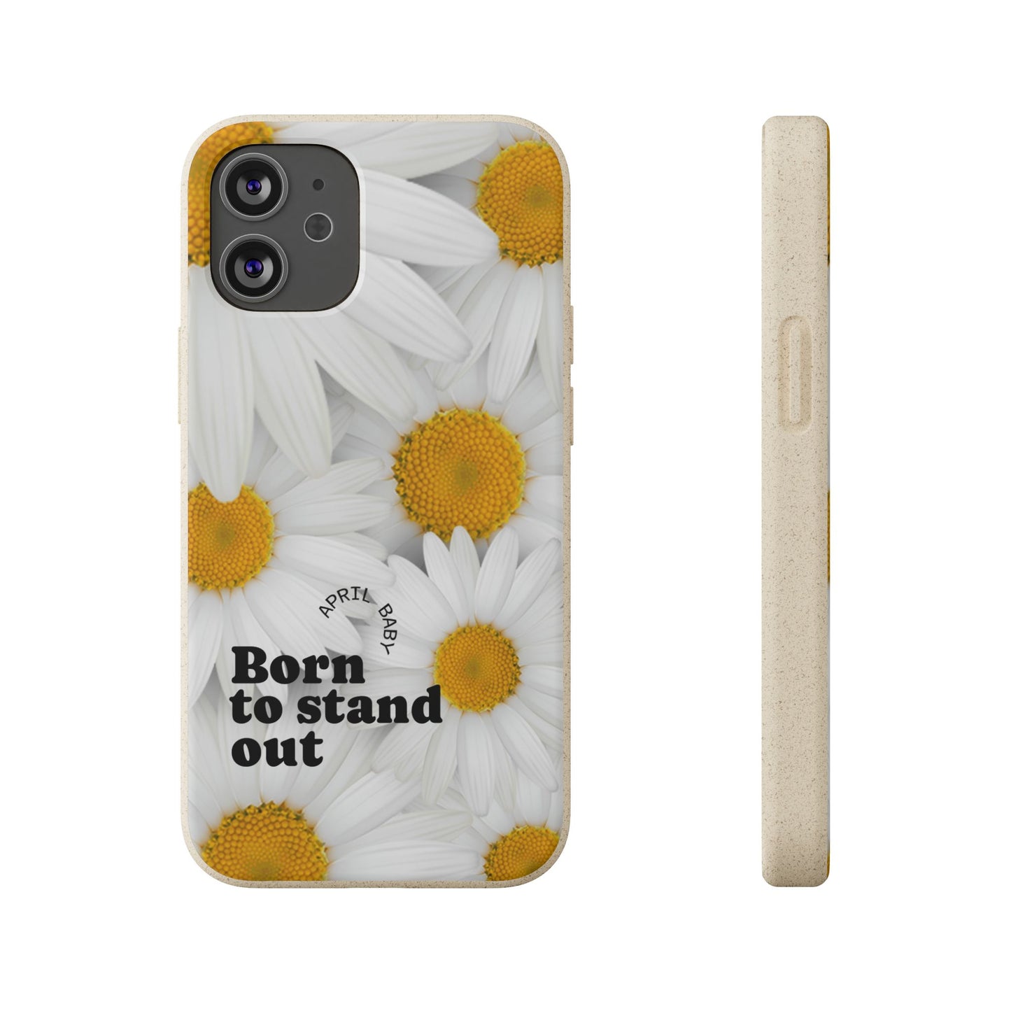 April Eco-friendly birth flower - Biodegradable case