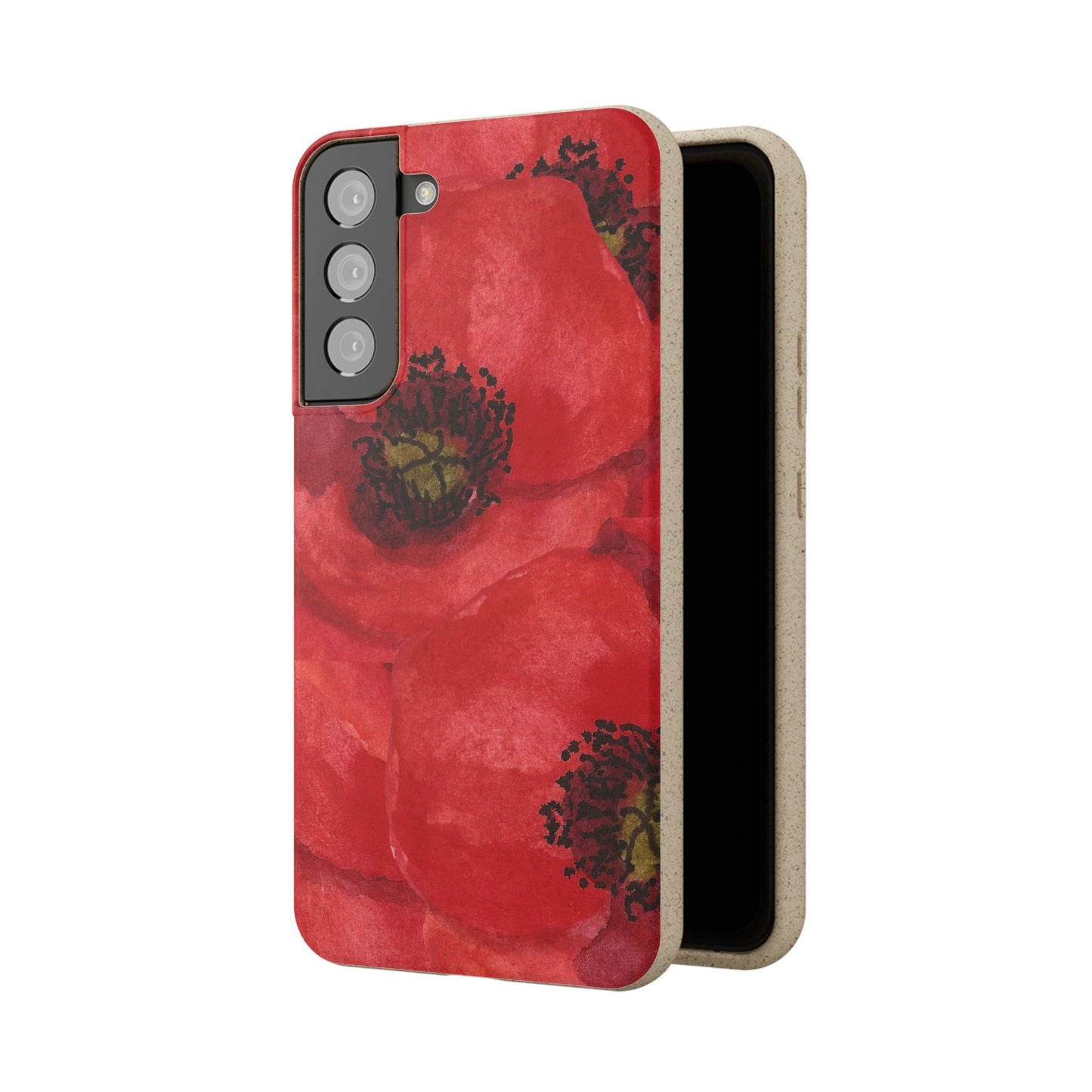 Poppy flower - Biodegradable case