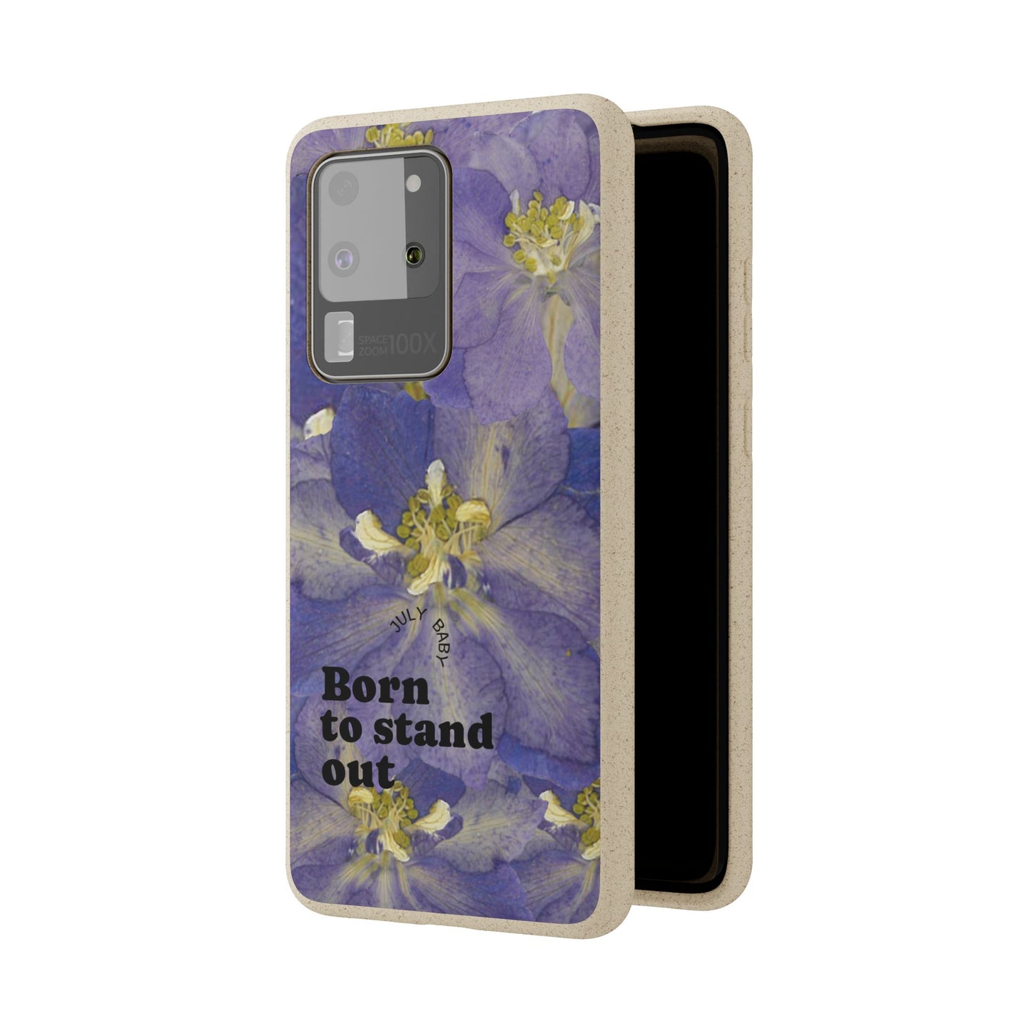 July Eco-friendly birth flower - Biodegradable case