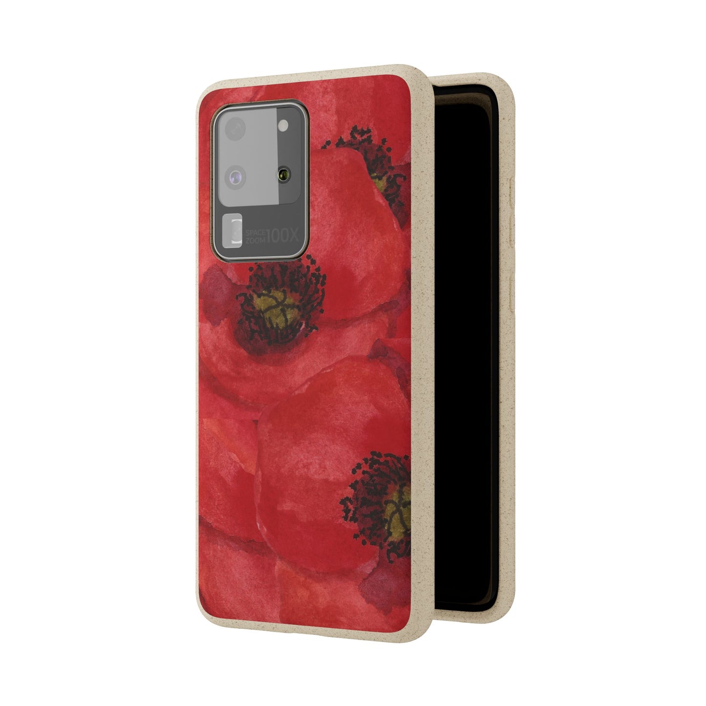 Poppy flower - Biodegradable case