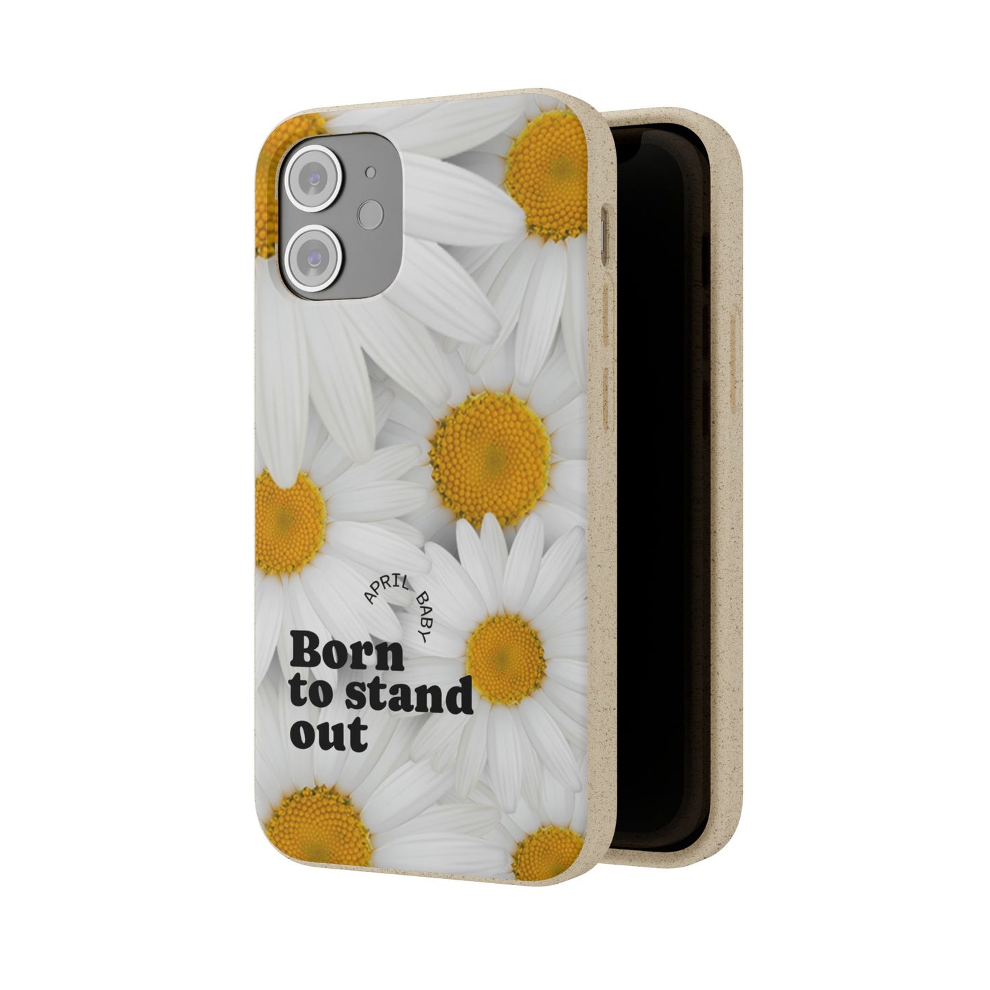 April Eco-friendly birth flower - Biodegradable case