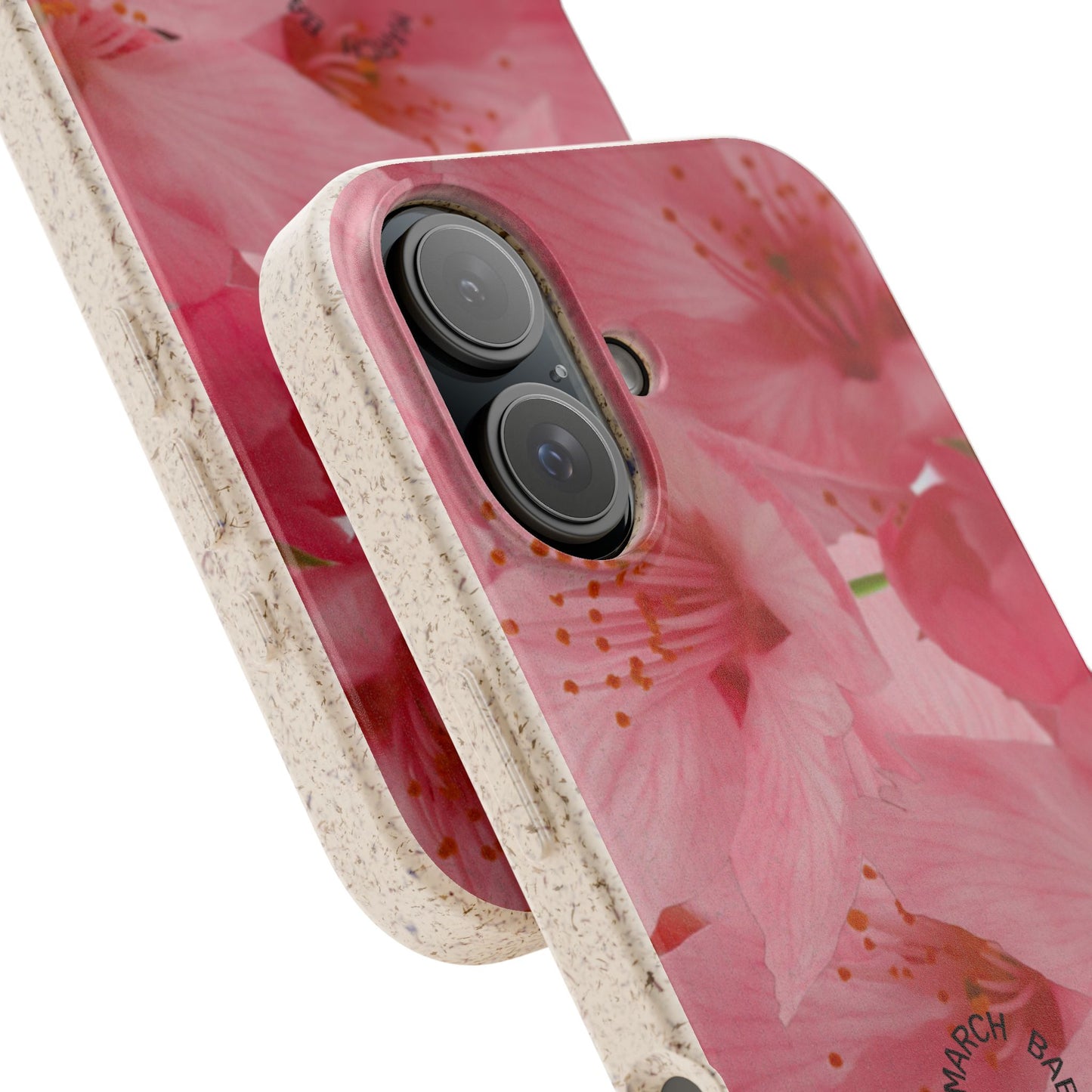 March Eco-friendly birth flower - Biodegradable case