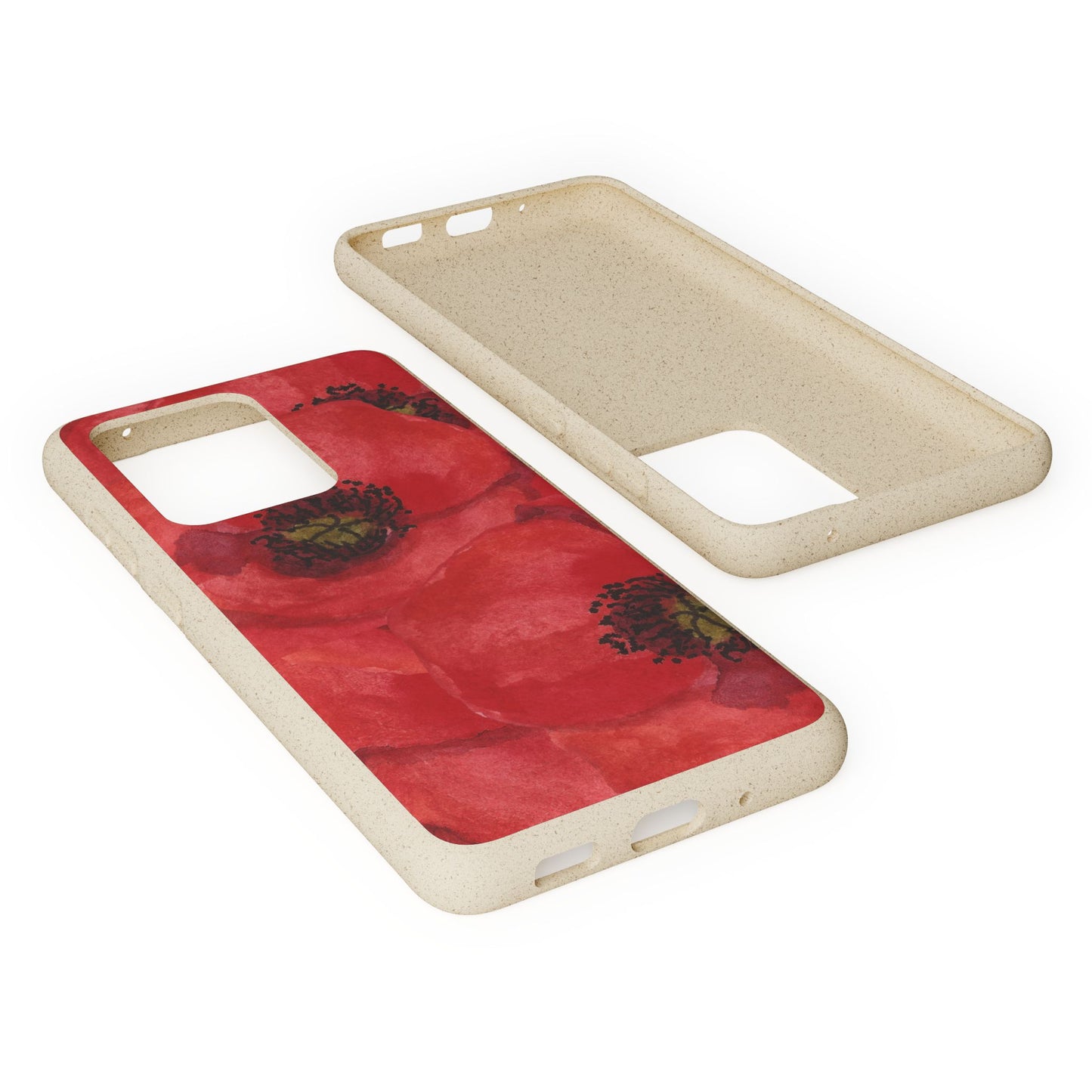 Poppy flower - Biodegradable case