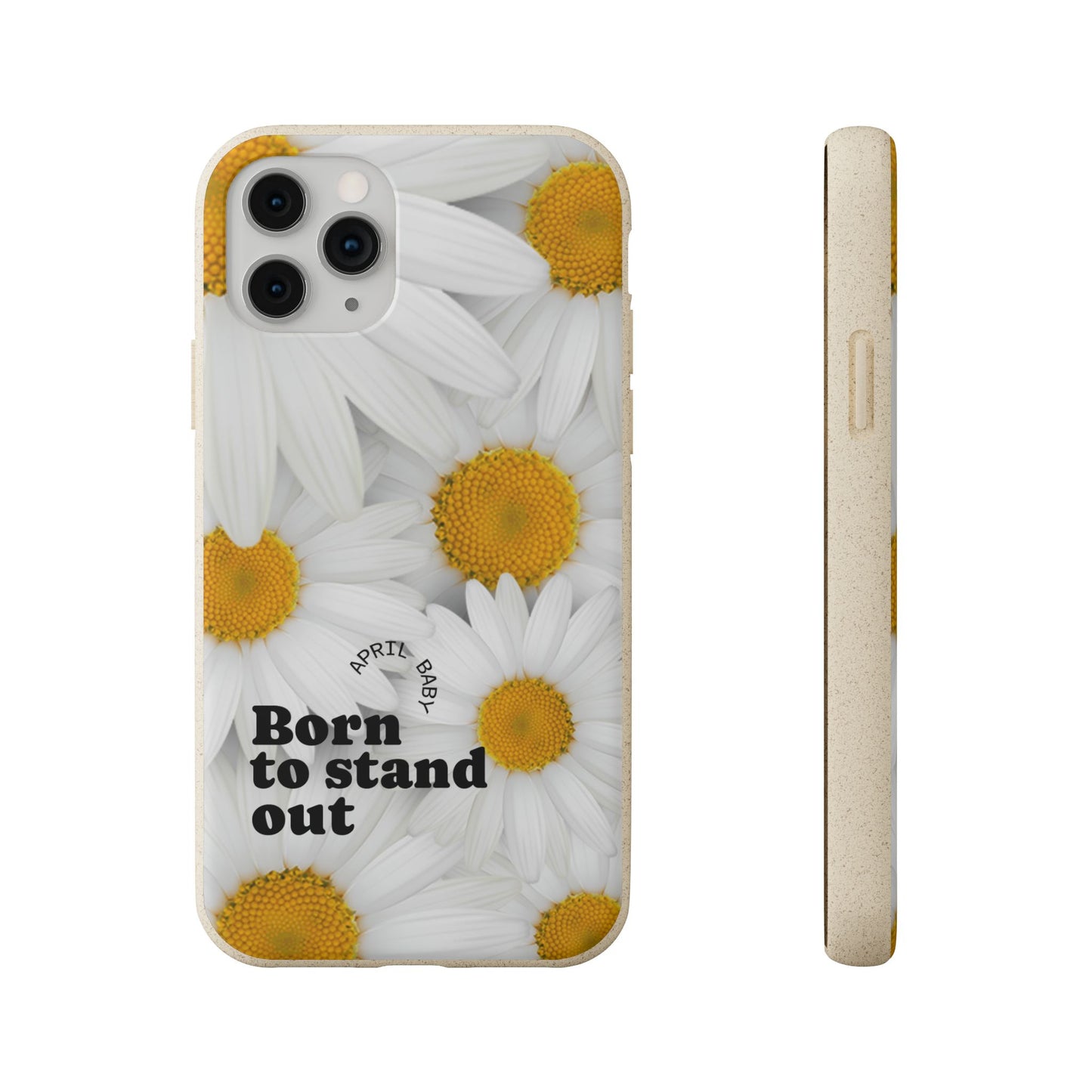 April Eco-friendly birth flower - Biodegradable case