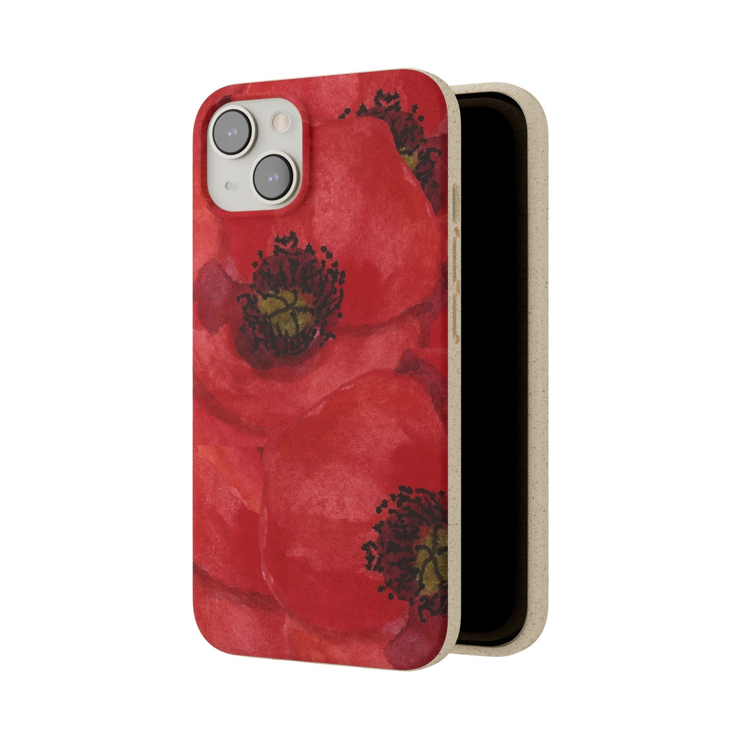 Poppy flower - Biodegradable case