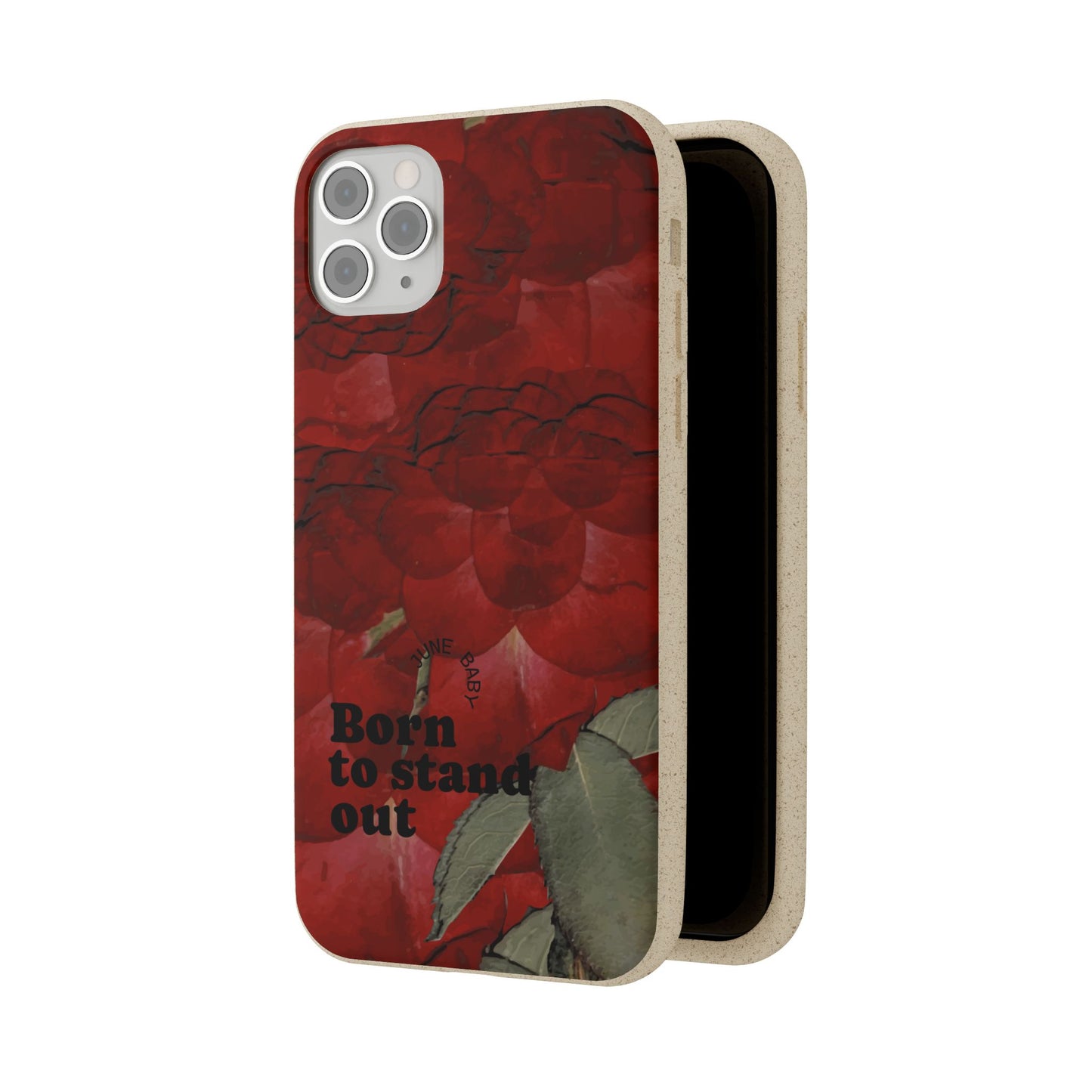 June Eco-friendly birth flower - Biodegradable case
